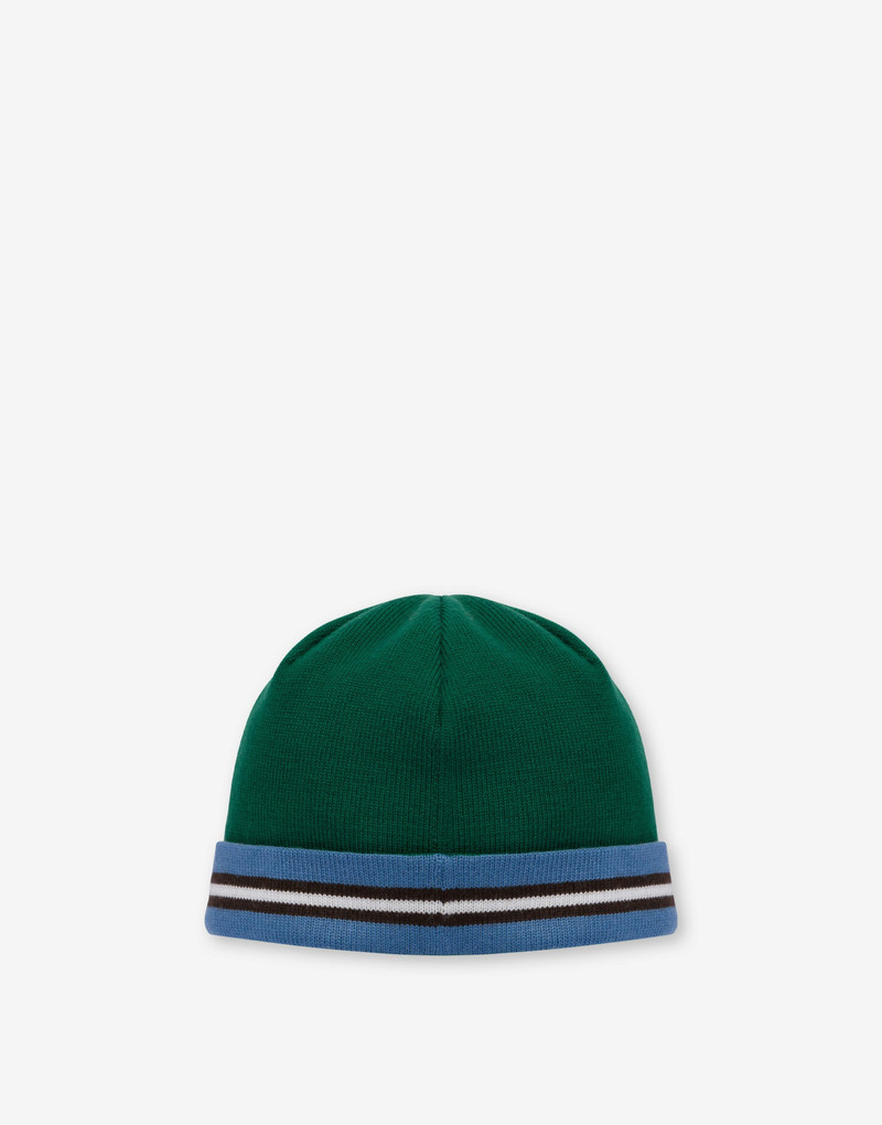 Moschino OVAL LOGO WOOL HAT outlook
