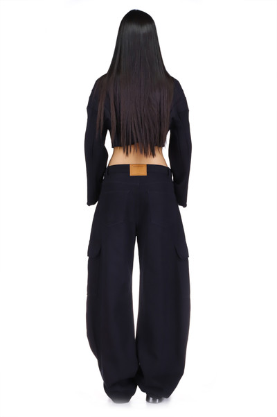 Alexander Wang Cropped Pullover With Dropped Shoulder outlook