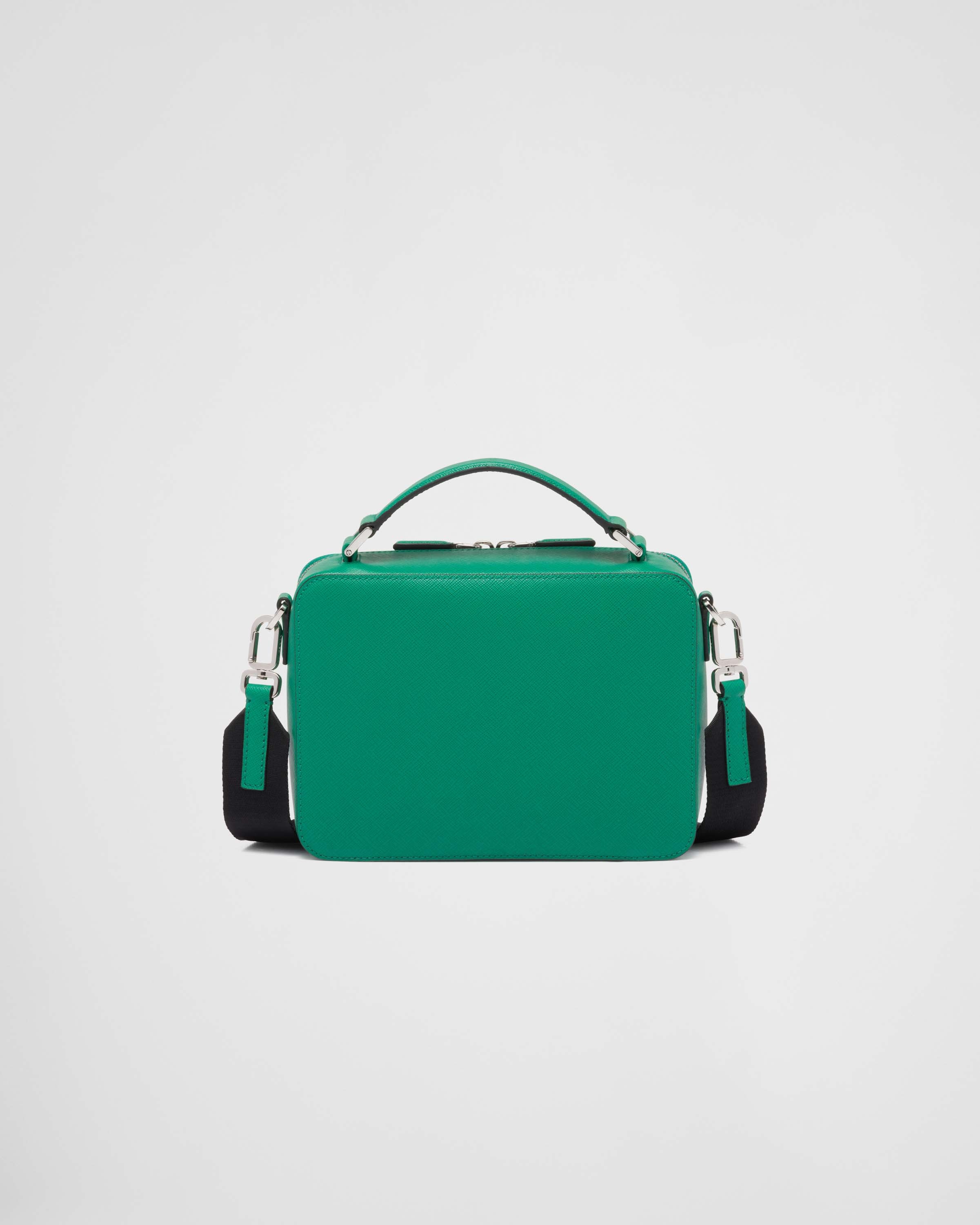 Medium Prada Brique Saffiano leather bag - 4