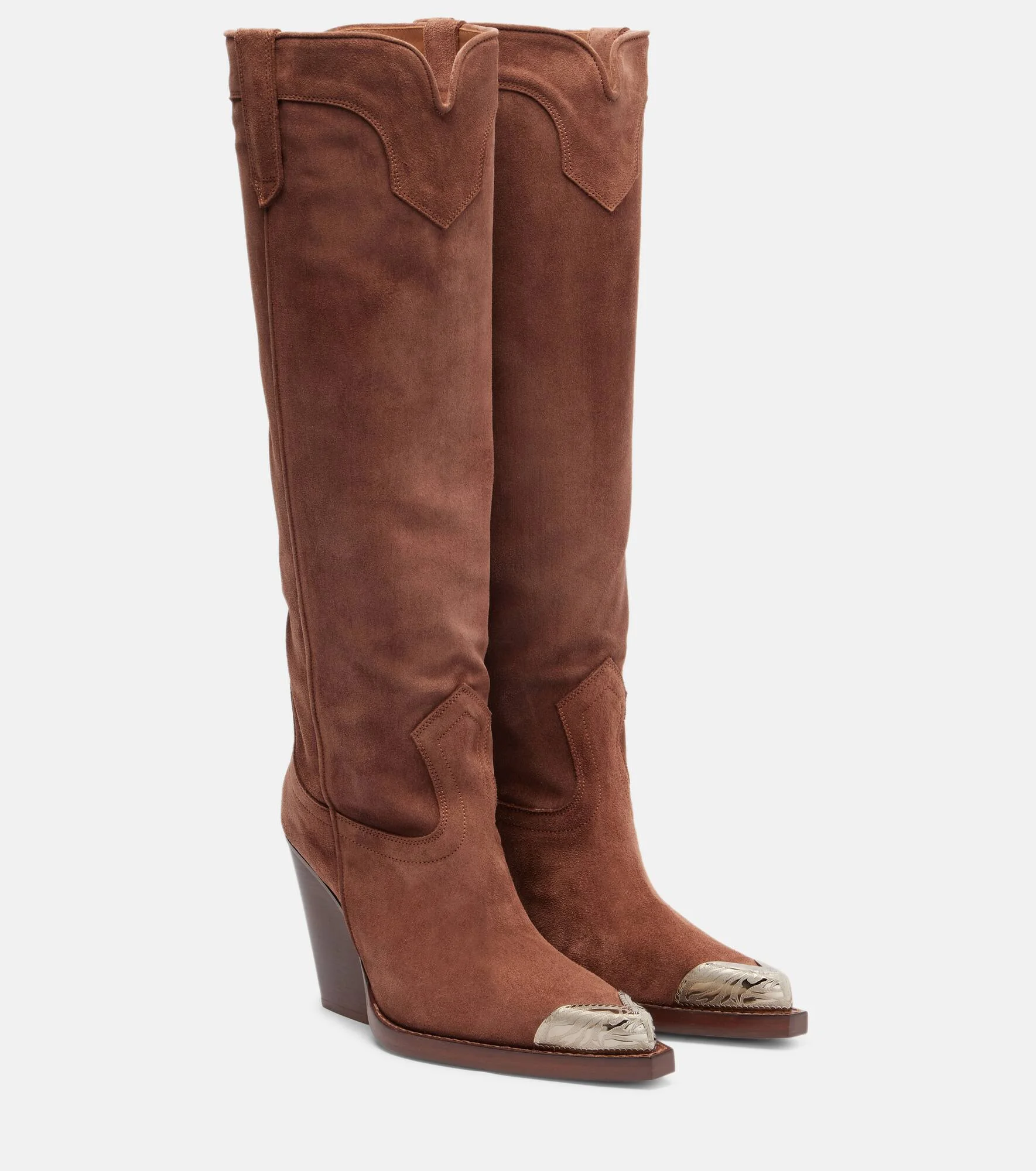 El Dorado suede knee-high boots - 1