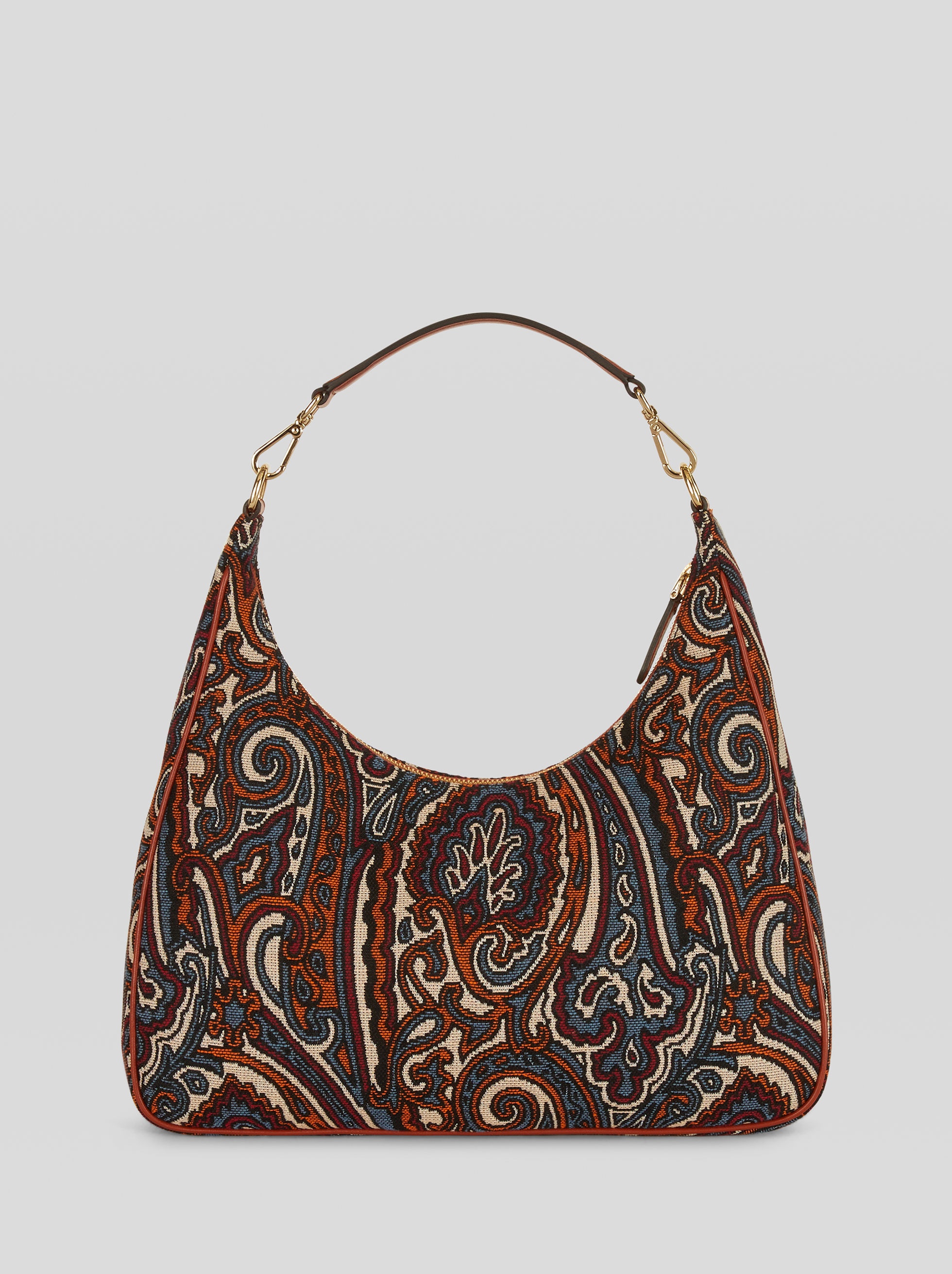PAISLEY JACQUARD HANDBAG - 3