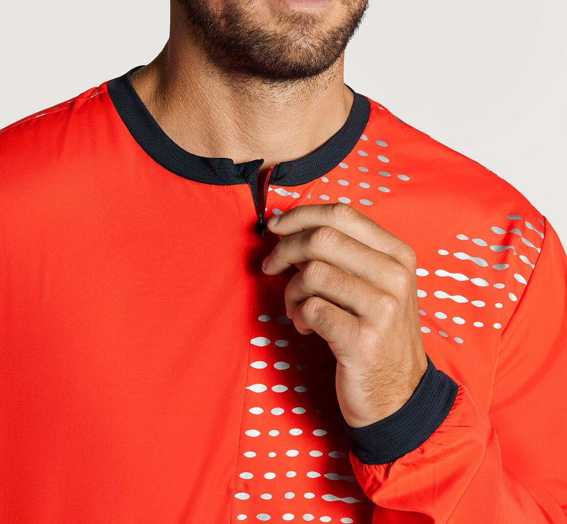 Men's 1/2 Zip Wind Shell - 3