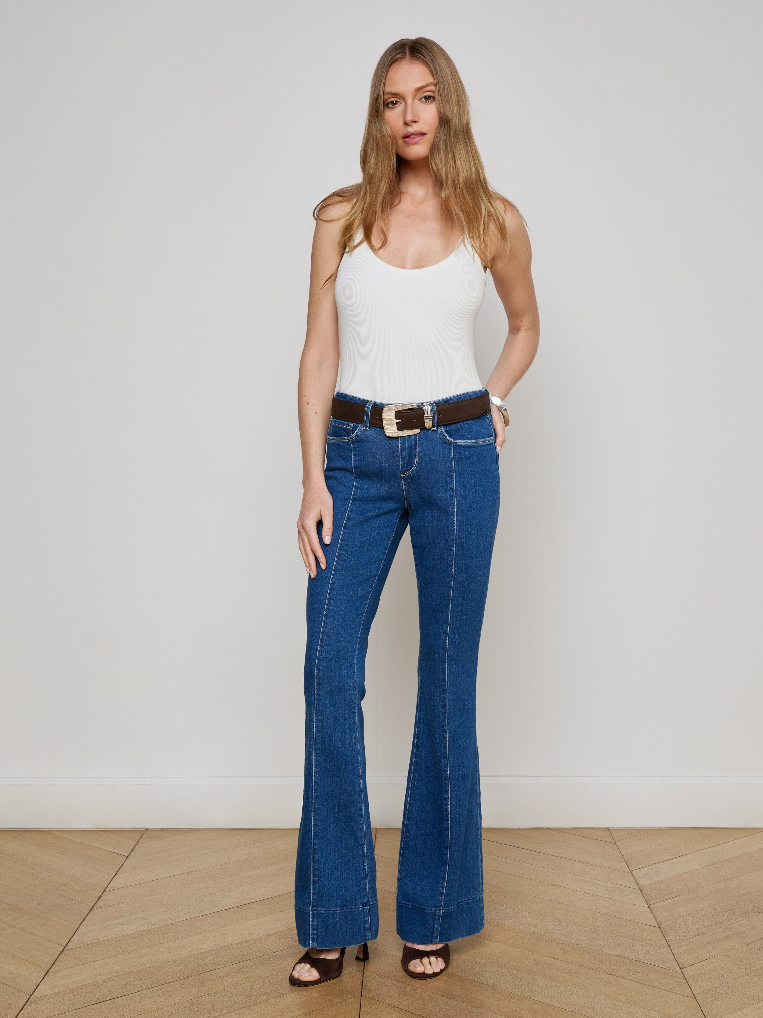 Lenora Low-Rise Flare Jean - 4