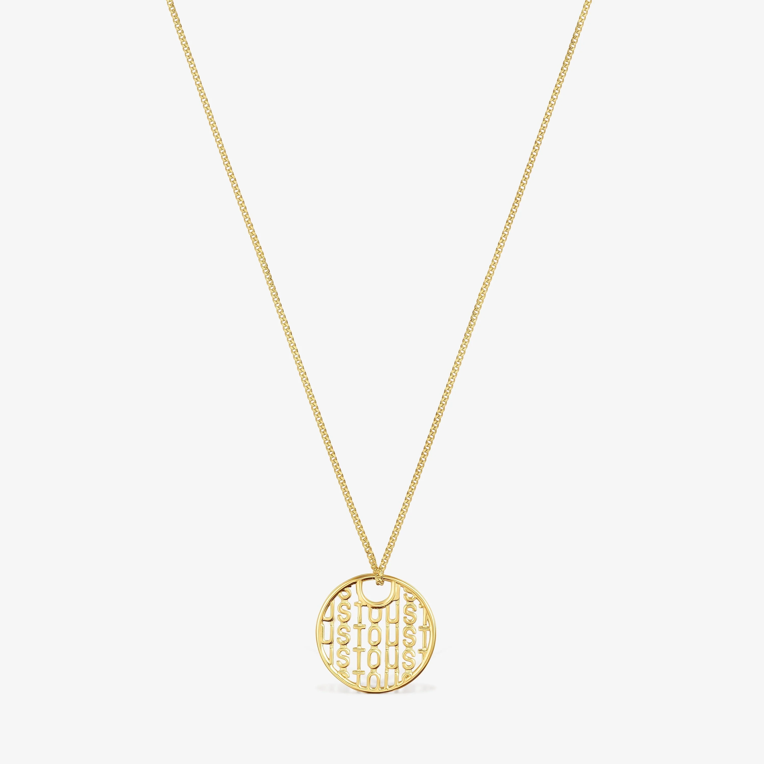 Silver vermeil Necklace Logo - 1