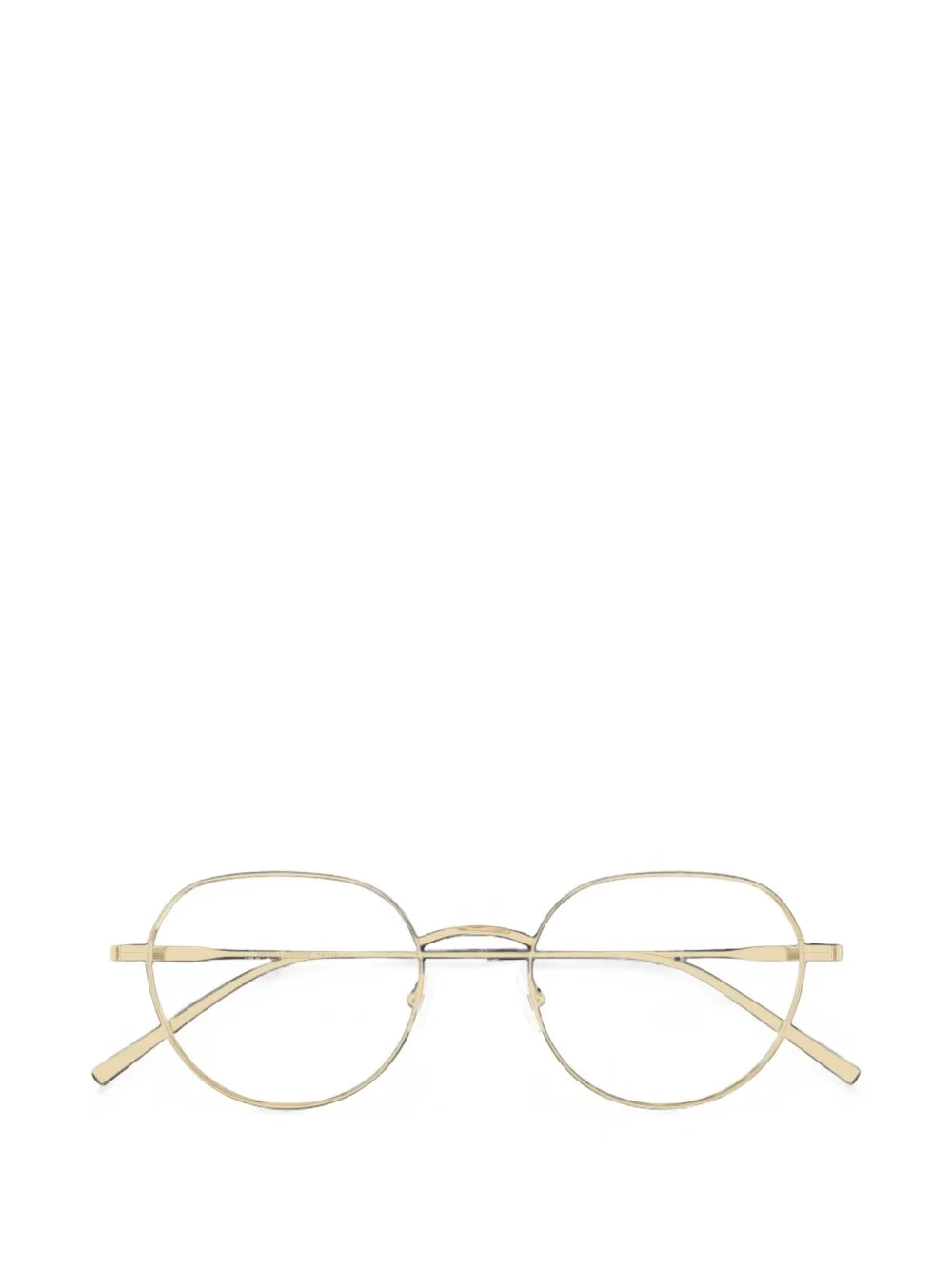geometric-frame glasses - 1