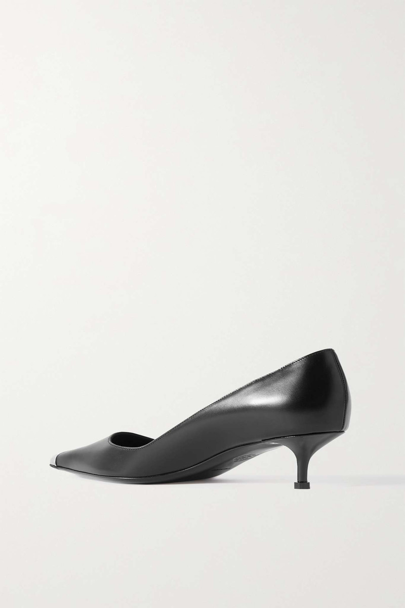 Punk embellished leather pumps 3