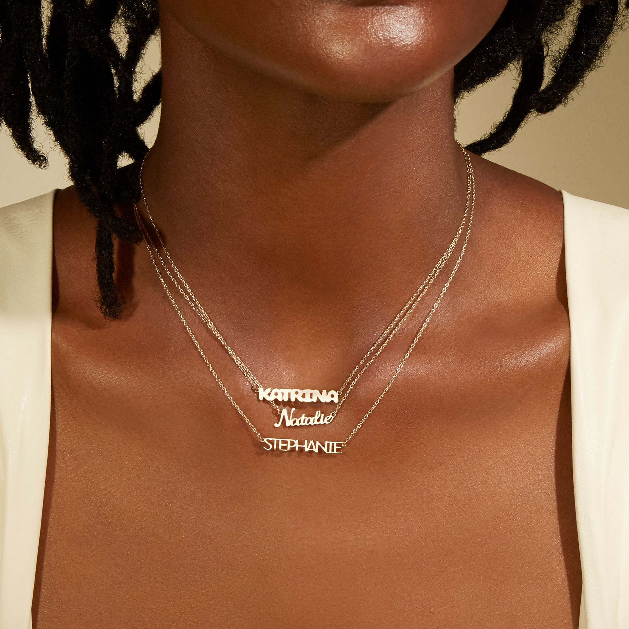 Bubble Tea Name Necklace - 5