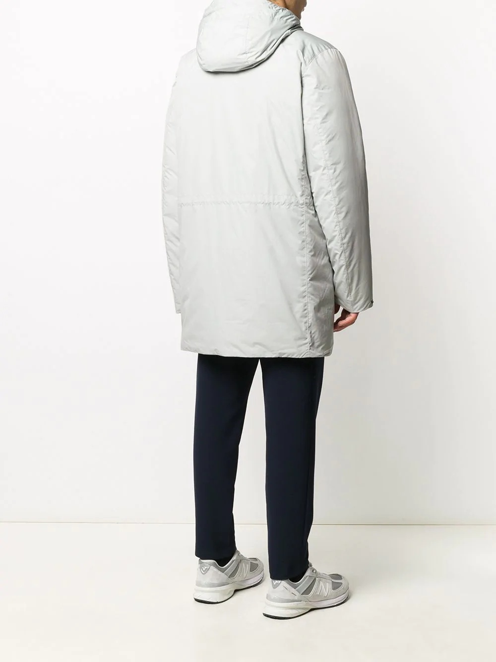 hooded parka coat - 4