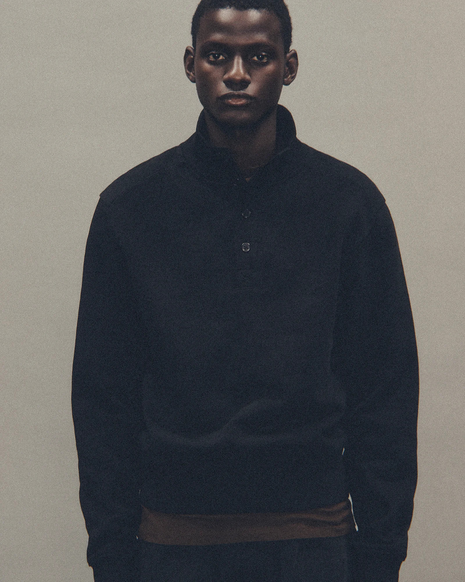 PORT PULLOVER BLACK - 5