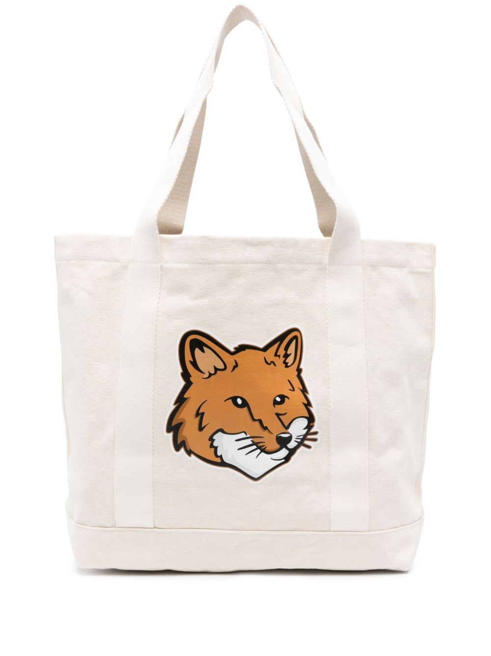 Fox Head canvas tote bag - 1