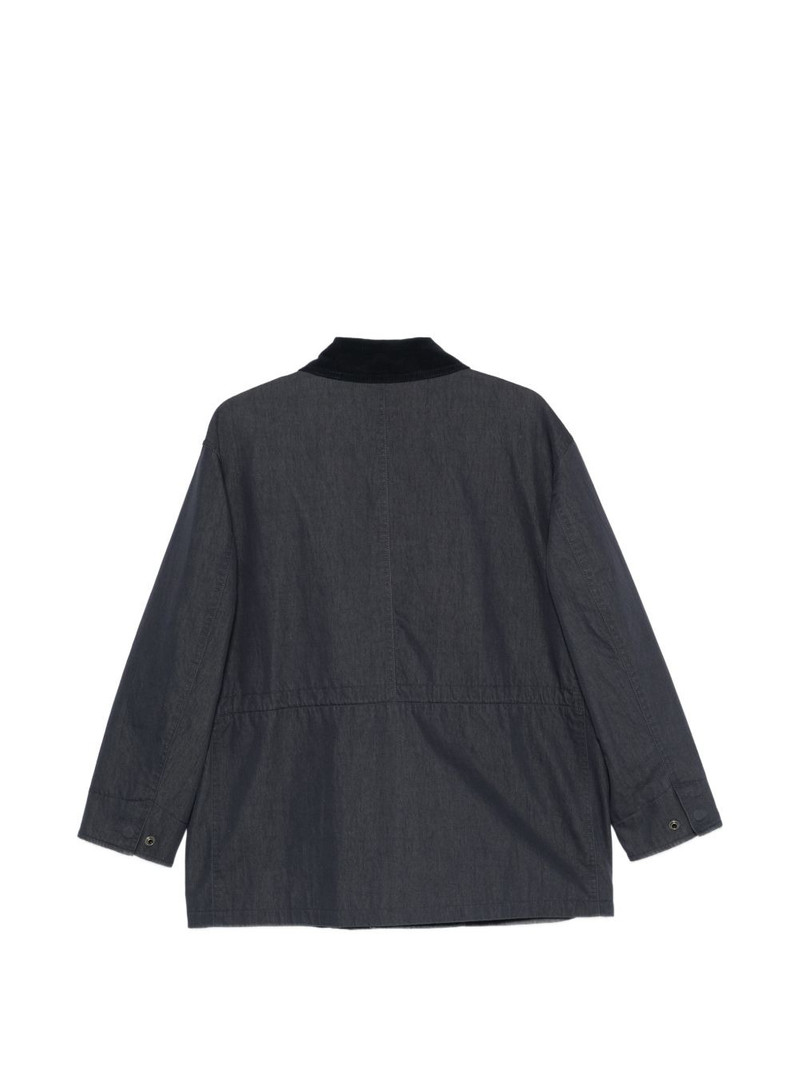 Dunst flap-pocket collar jacket outlook