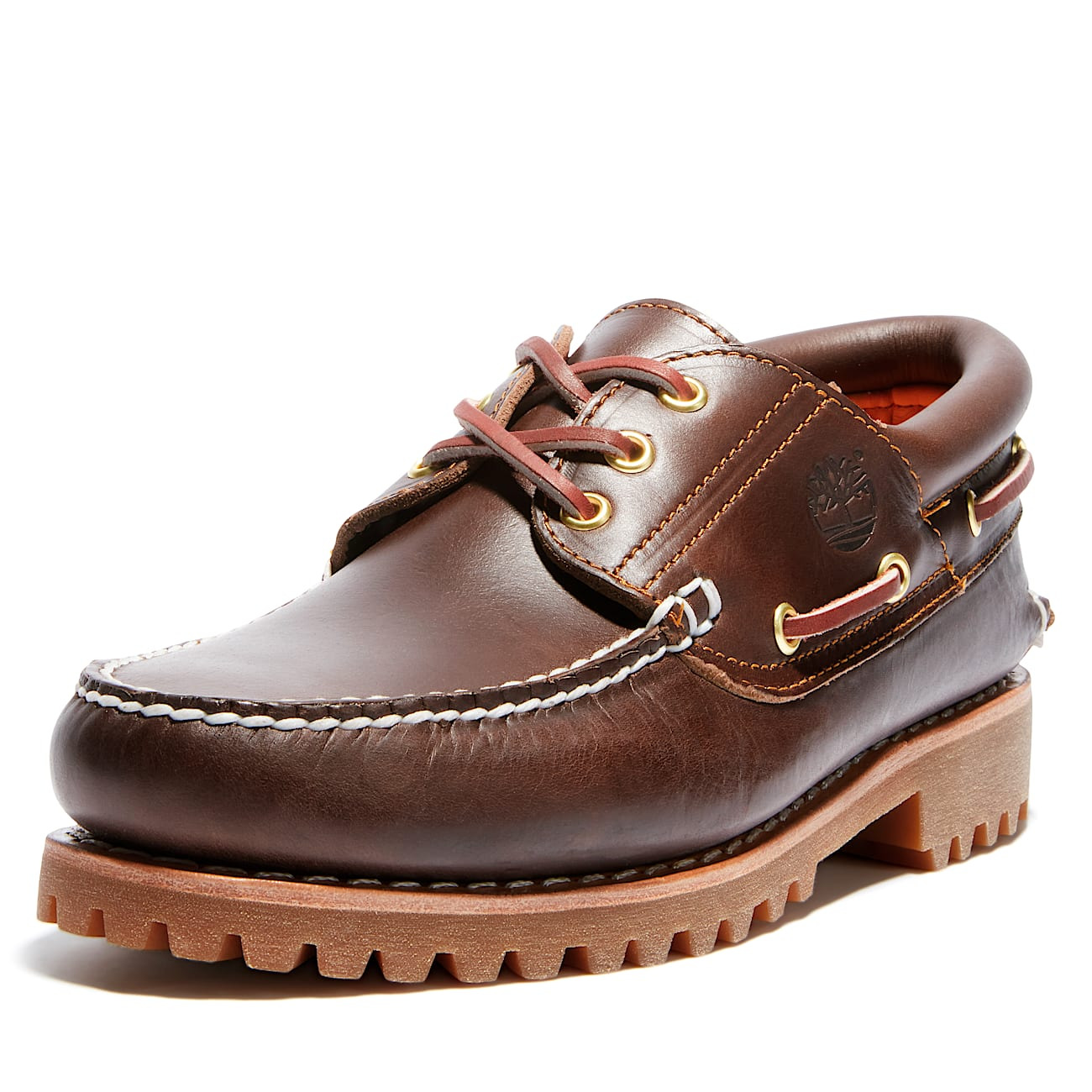 Men's Timberland® Authentics 3-Eye Boat Shoe - 8