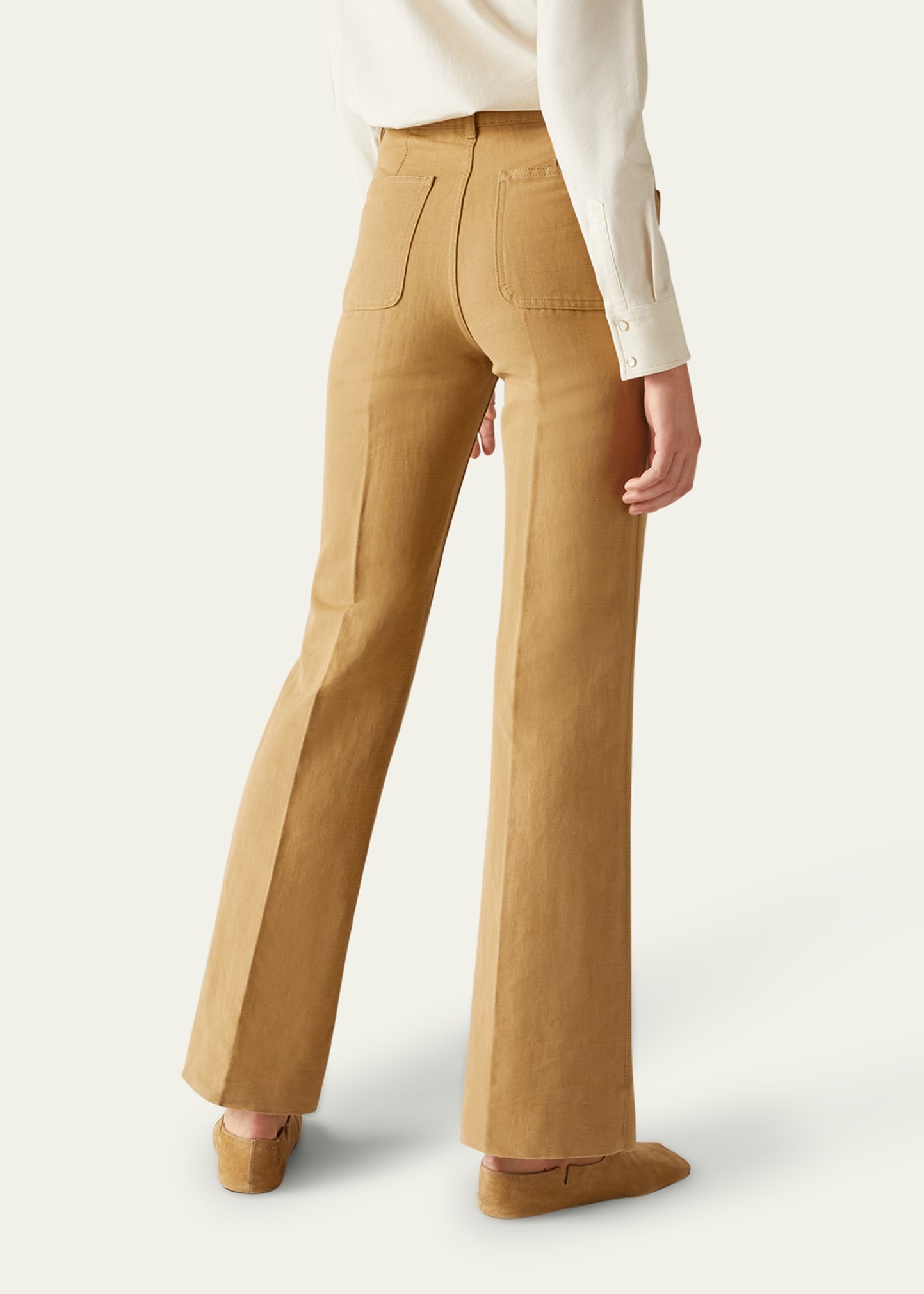 Danbeth Wide-Leg Linen Pants - 3