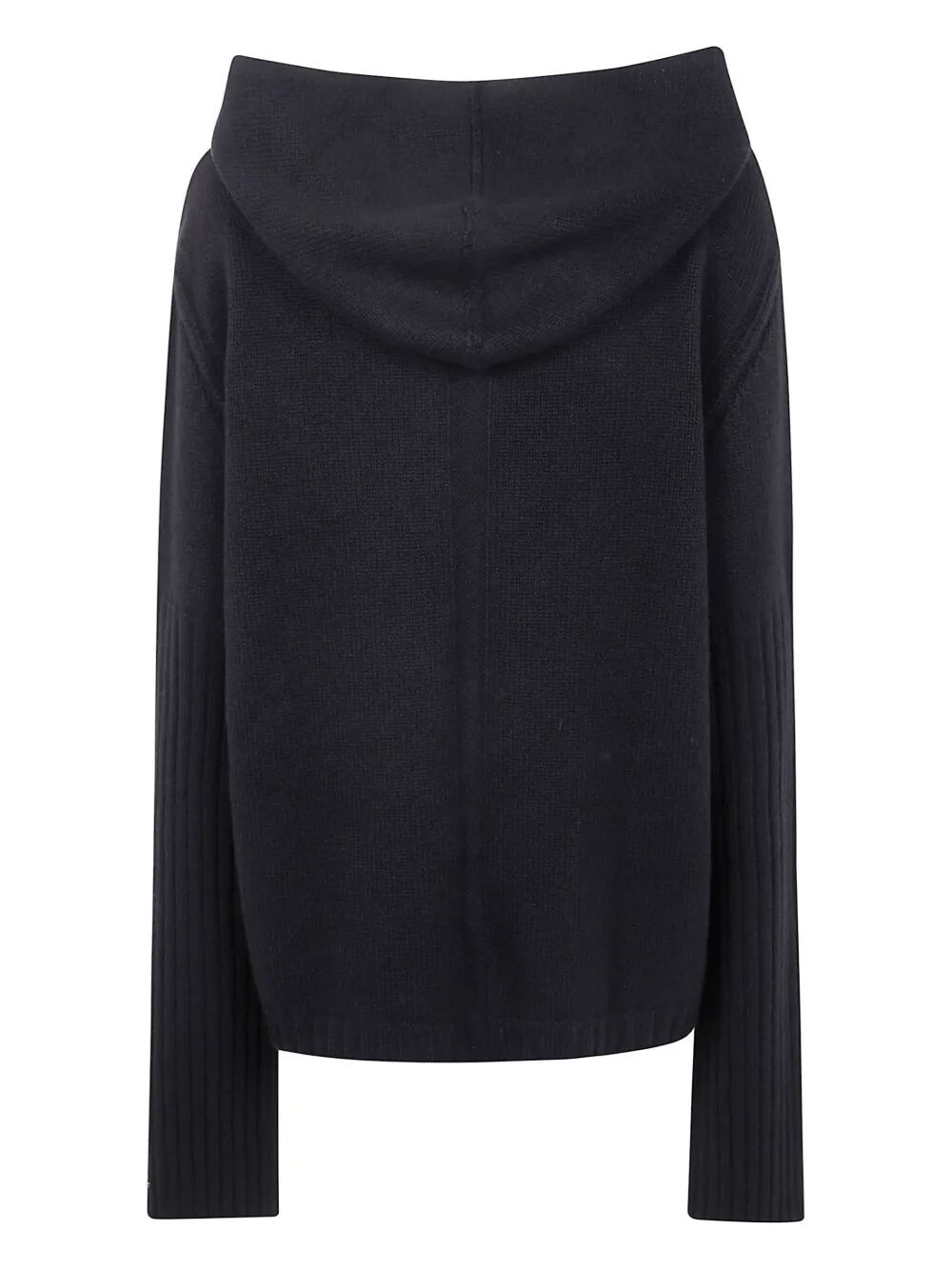 Rick Owens Men "Zipped Hoodie Knit" Jacket - 6