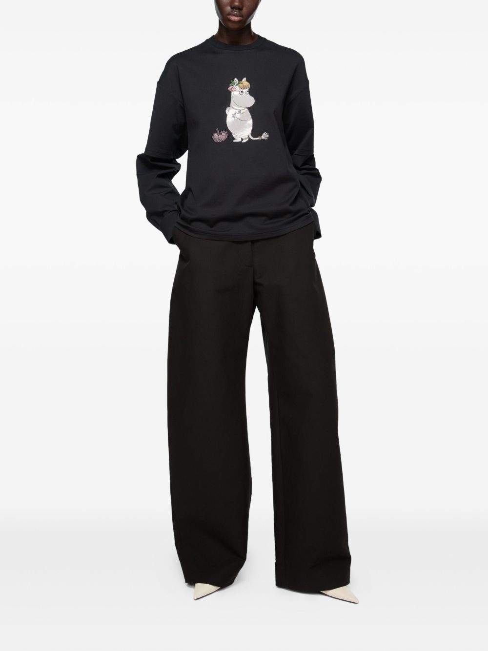 graphic-print sweatshirt - 2