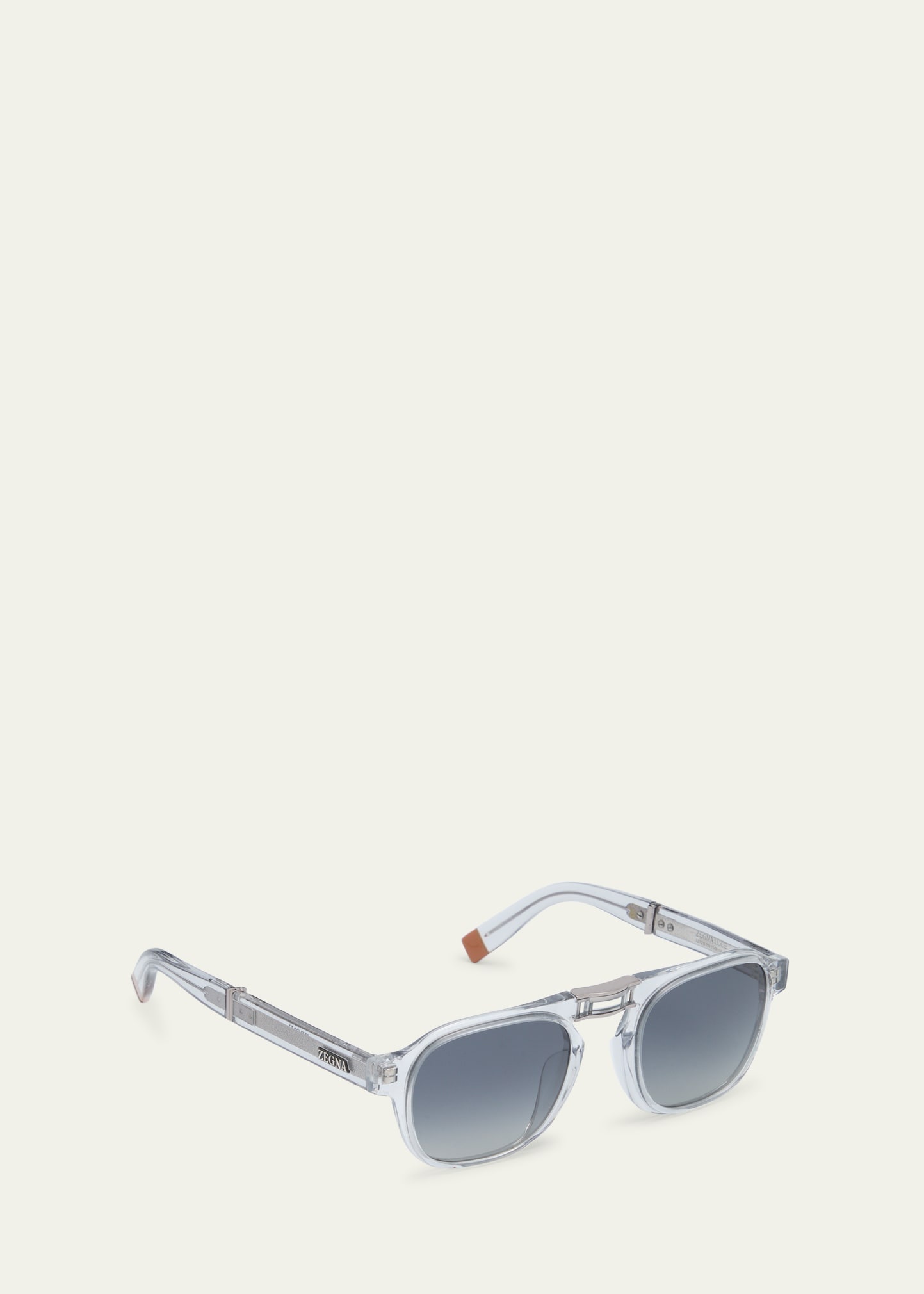 Men's Polarized Acetate Square Sunglasses - 3