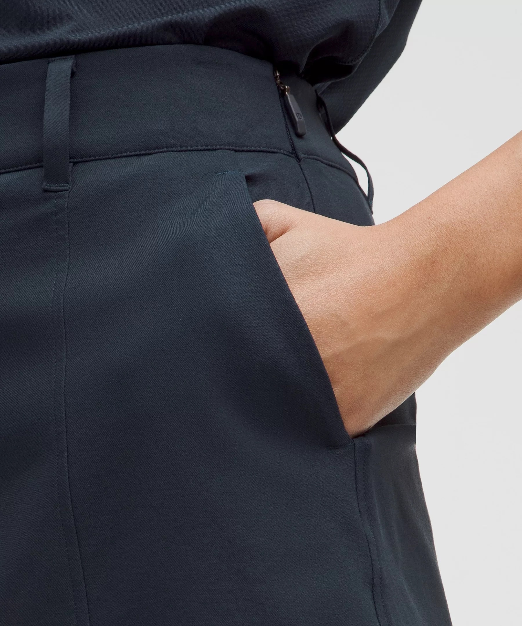 Stretch Twill Front Pleat Golf Skirt - 4