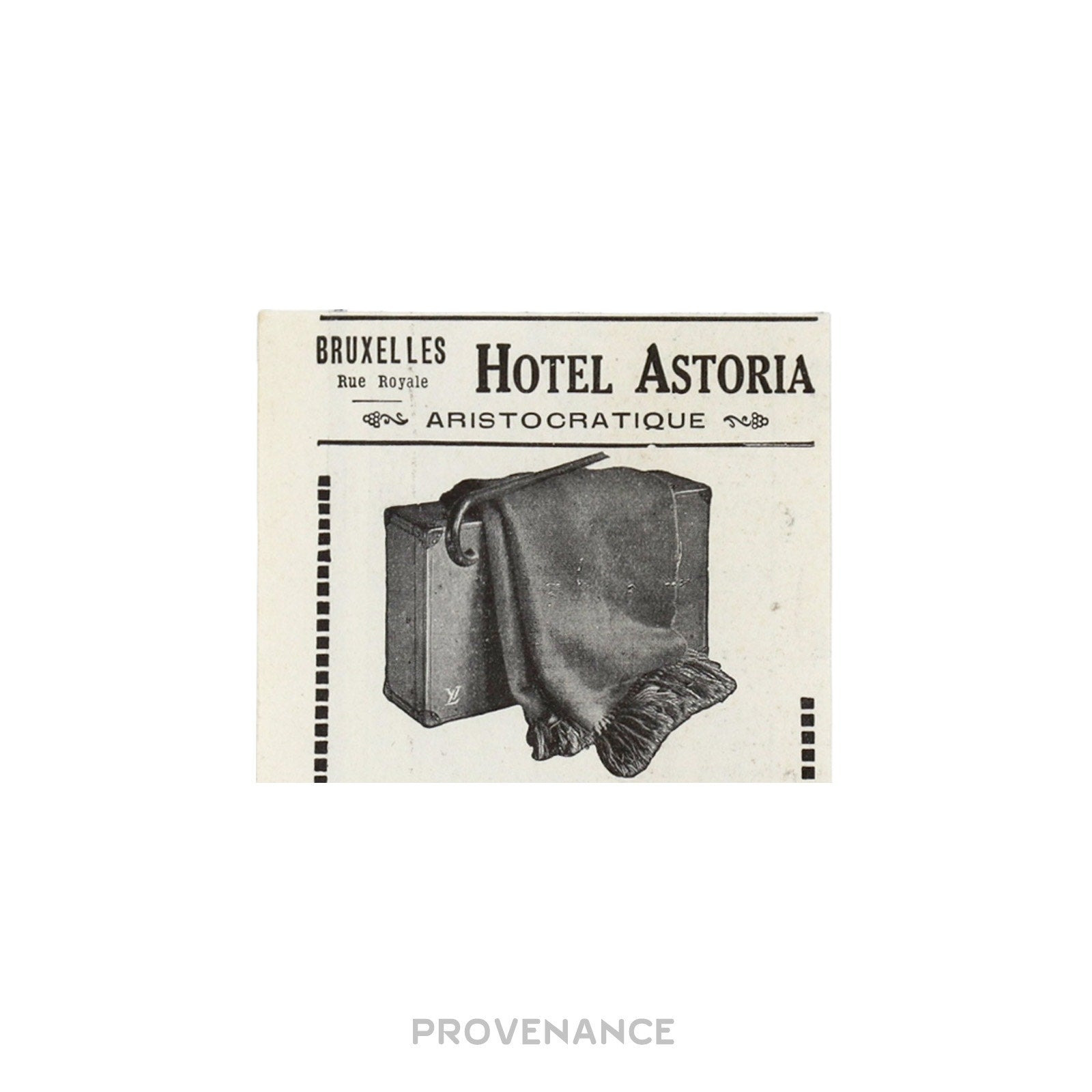 Louis Vuitton Antique Vintage Newsprint Ad - TRAVEL GOODS - 6