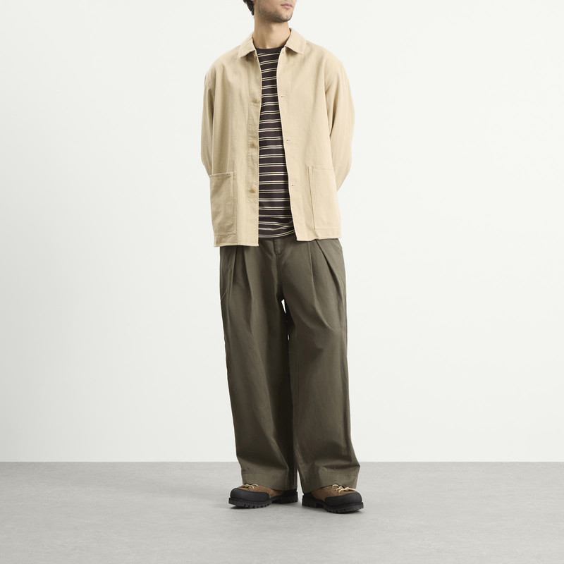 KAPTAIN SUNSHINE Kaptain Sunshine Cotton Drill Coverall Jacket outlook