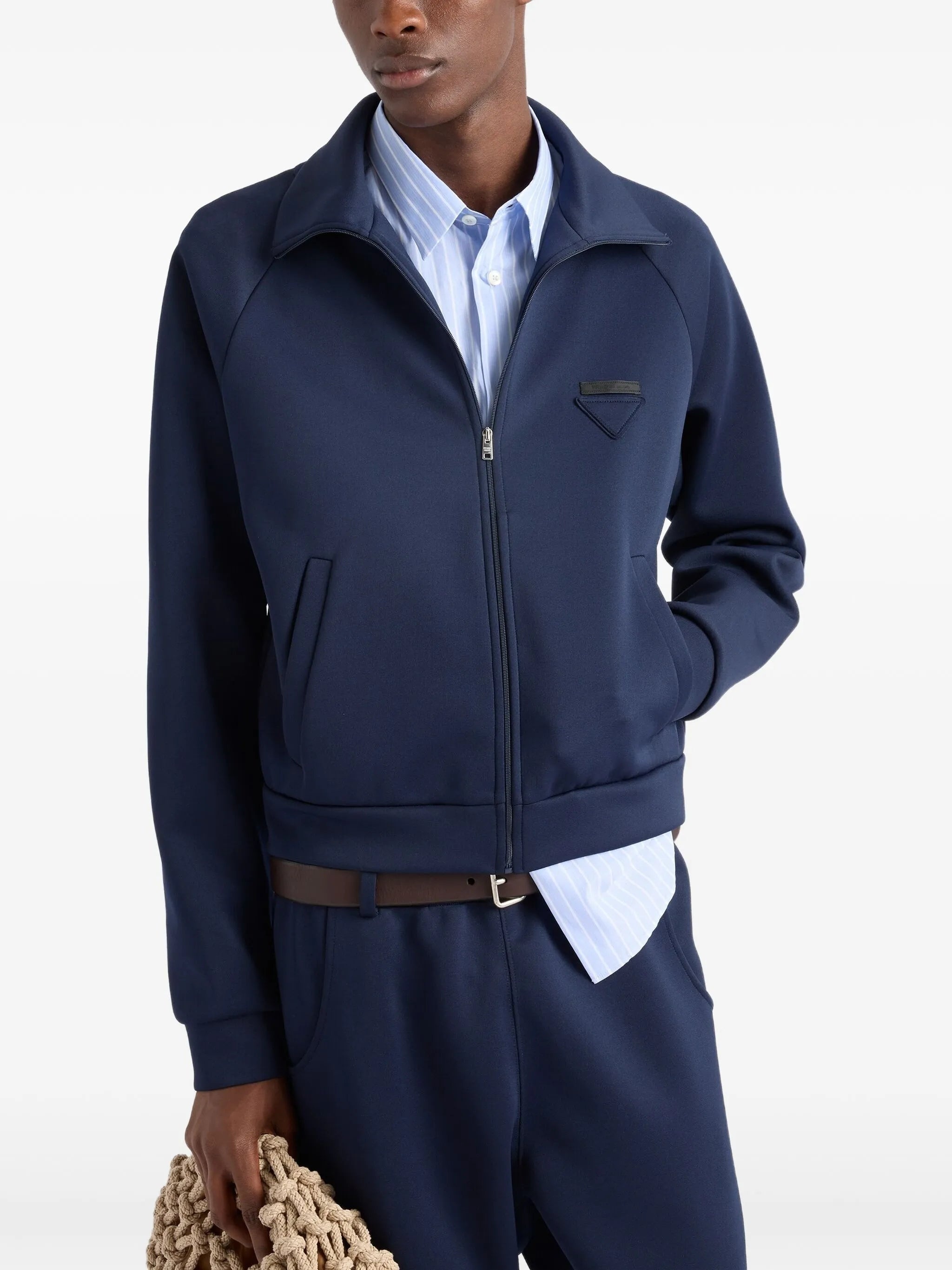 Prada Zip-up Sweatshirt - 4