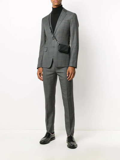 DSQUARED2 checked single-breasted suit outlook