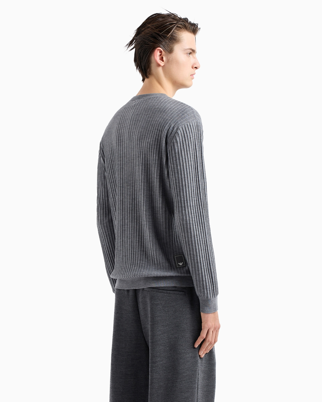 Travel Essentials ribbed-effect virgin-wool jumper - 3