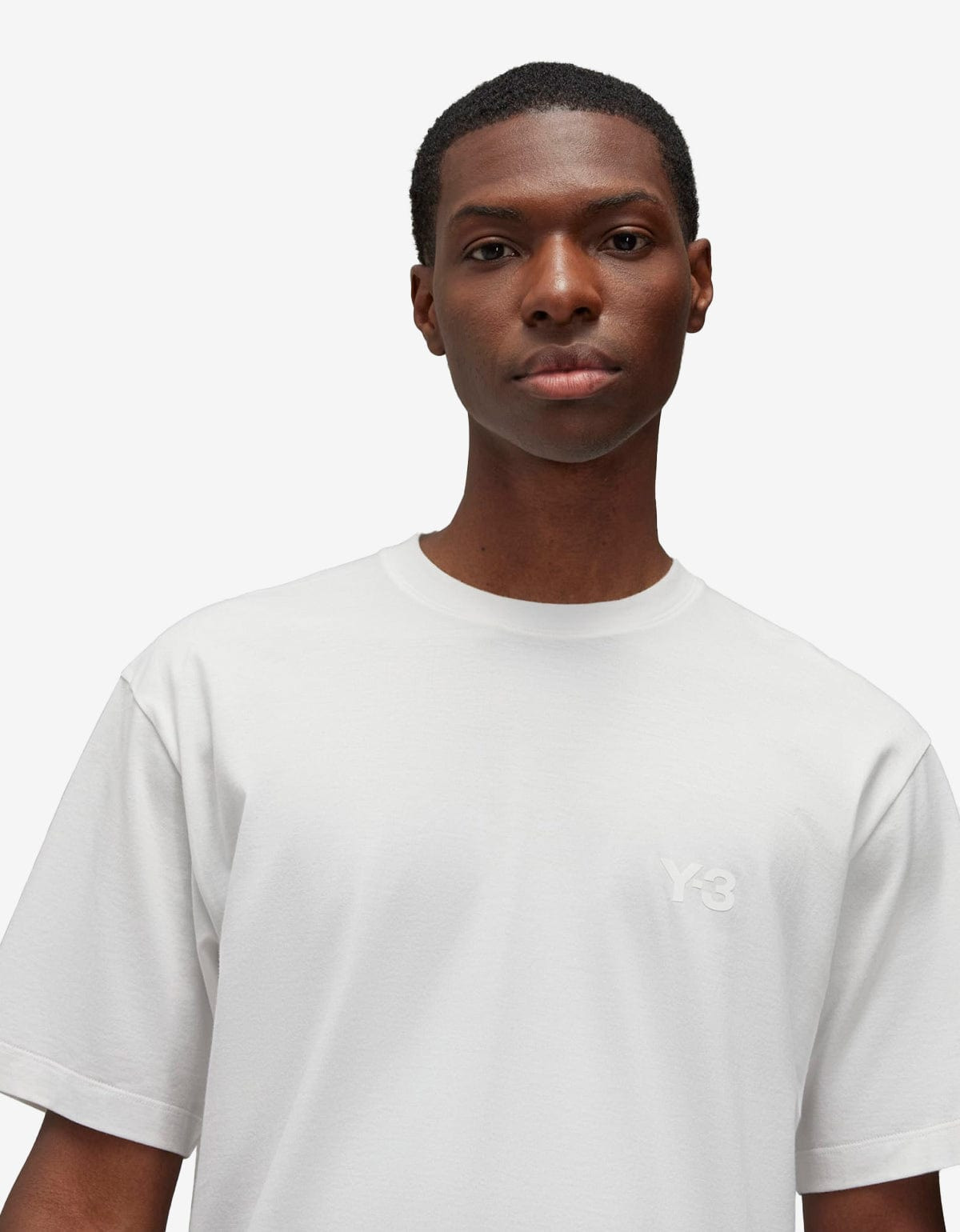 Y-3 White Logo T-Shirt - 6