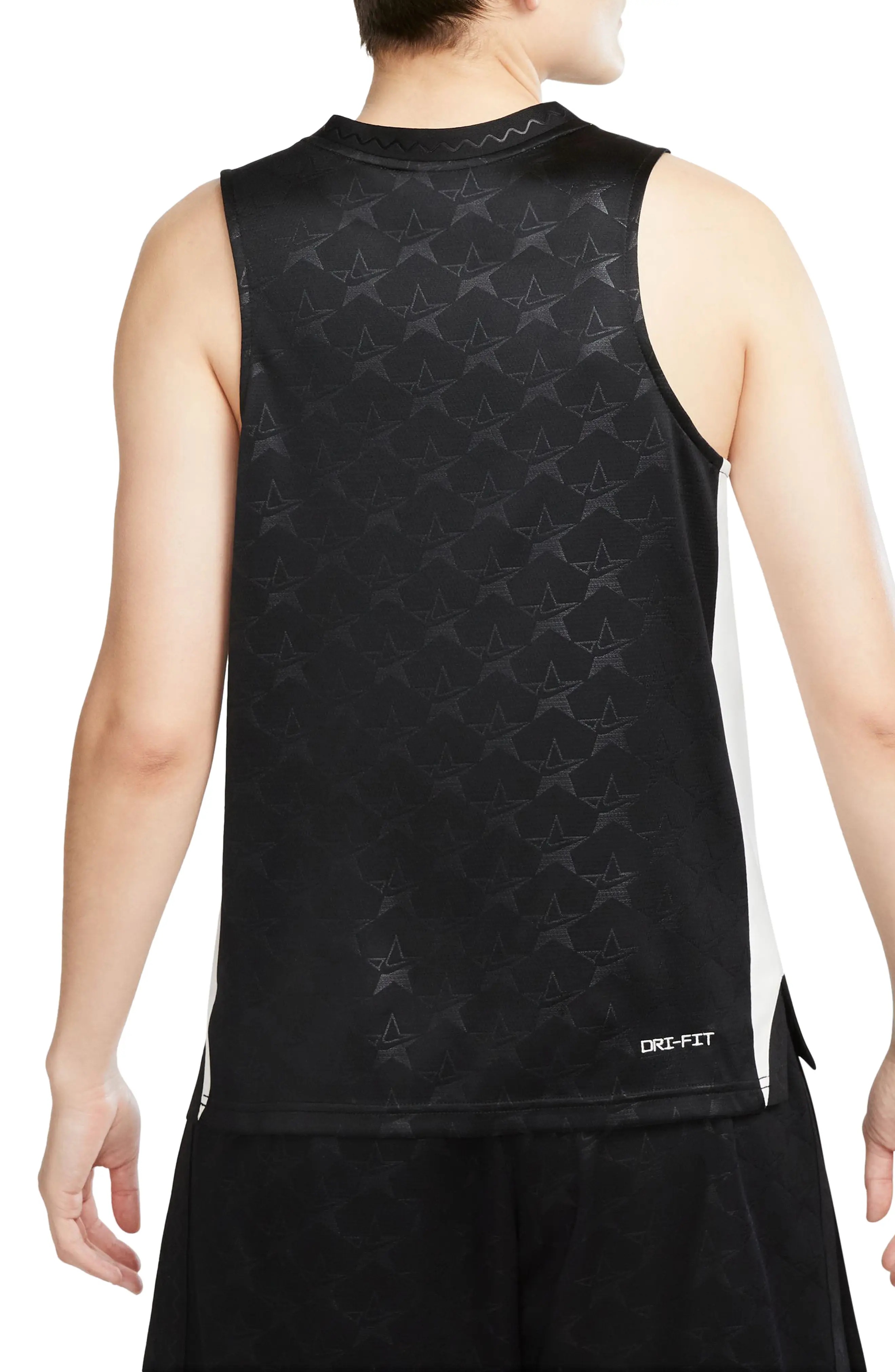 Standard Issue Jersey Tank in Black/Sail/Sail - 2