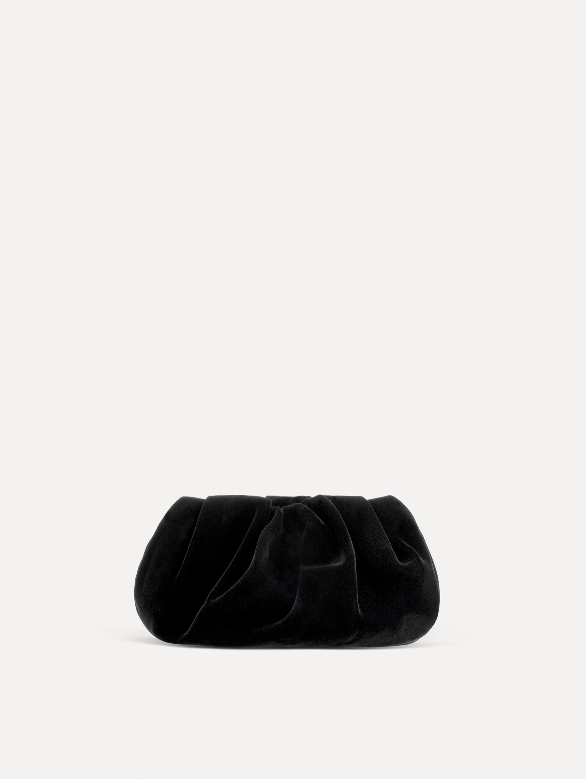 MINI VELVET BOW CLUTCH - 2