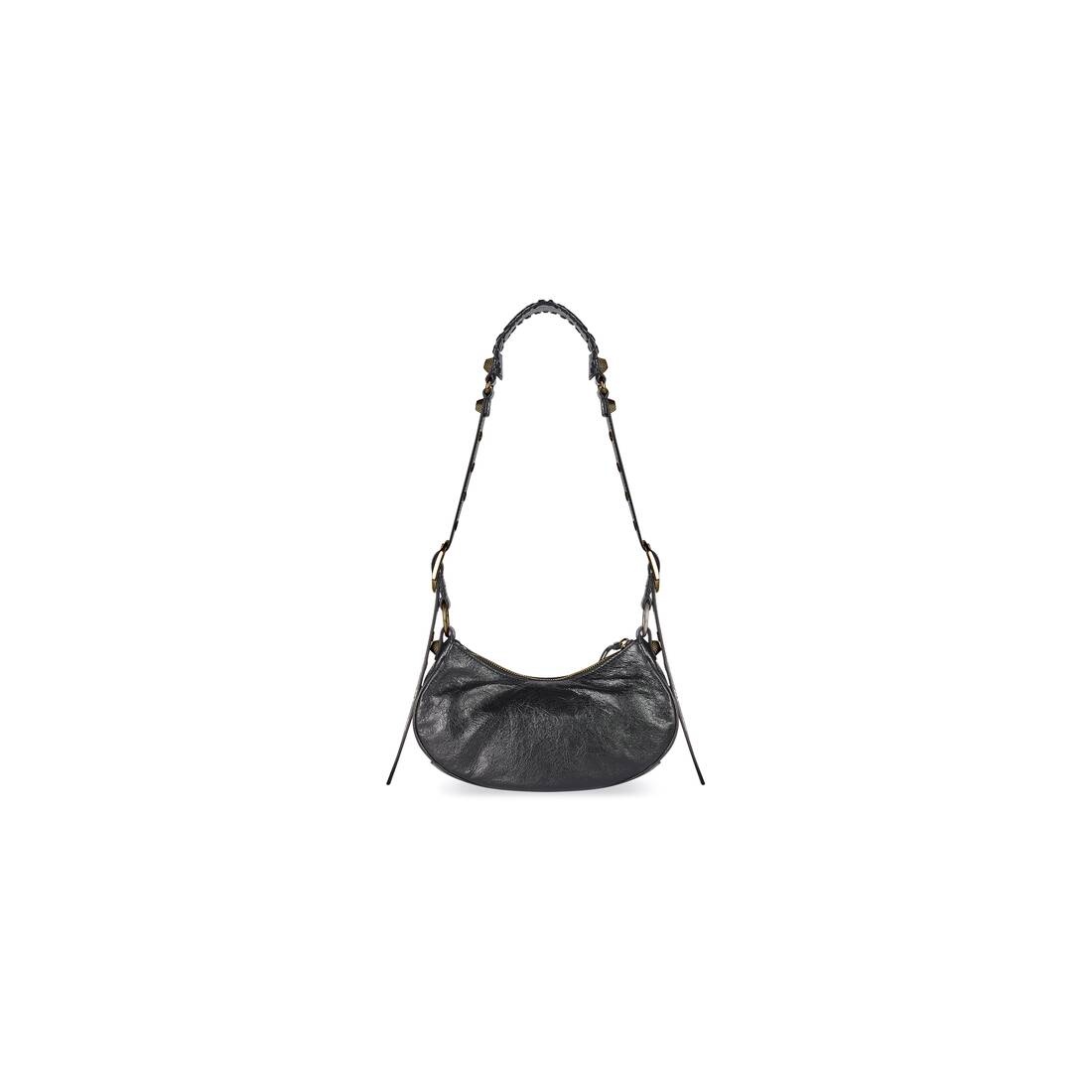 Women's Le Cagole Xs Shoulder Bag  in Black - 4