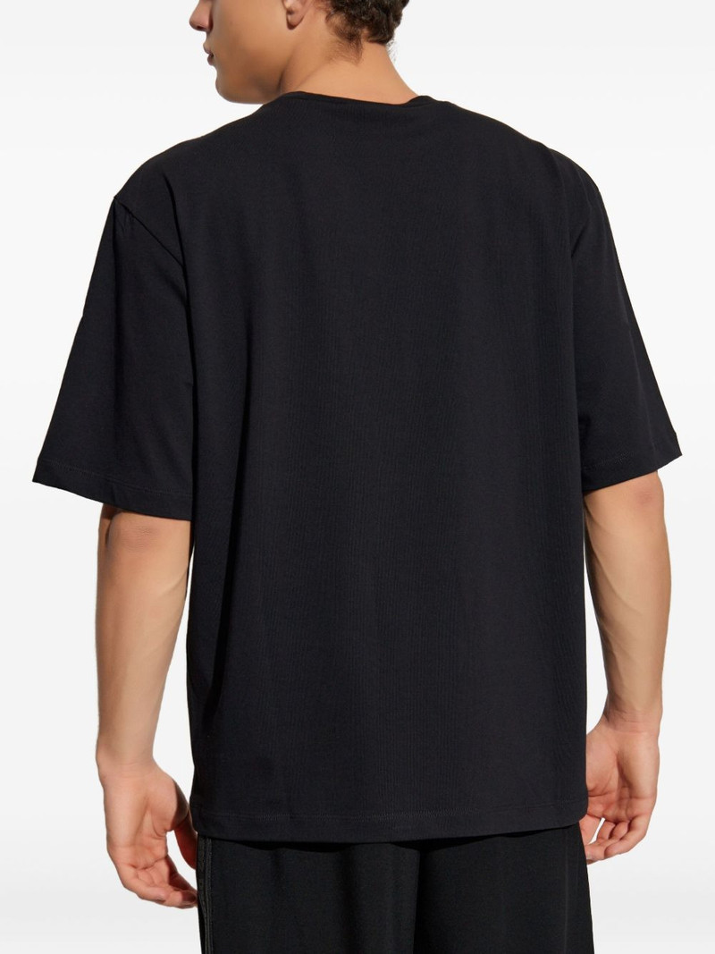 embroidered pocket T-shirt 4