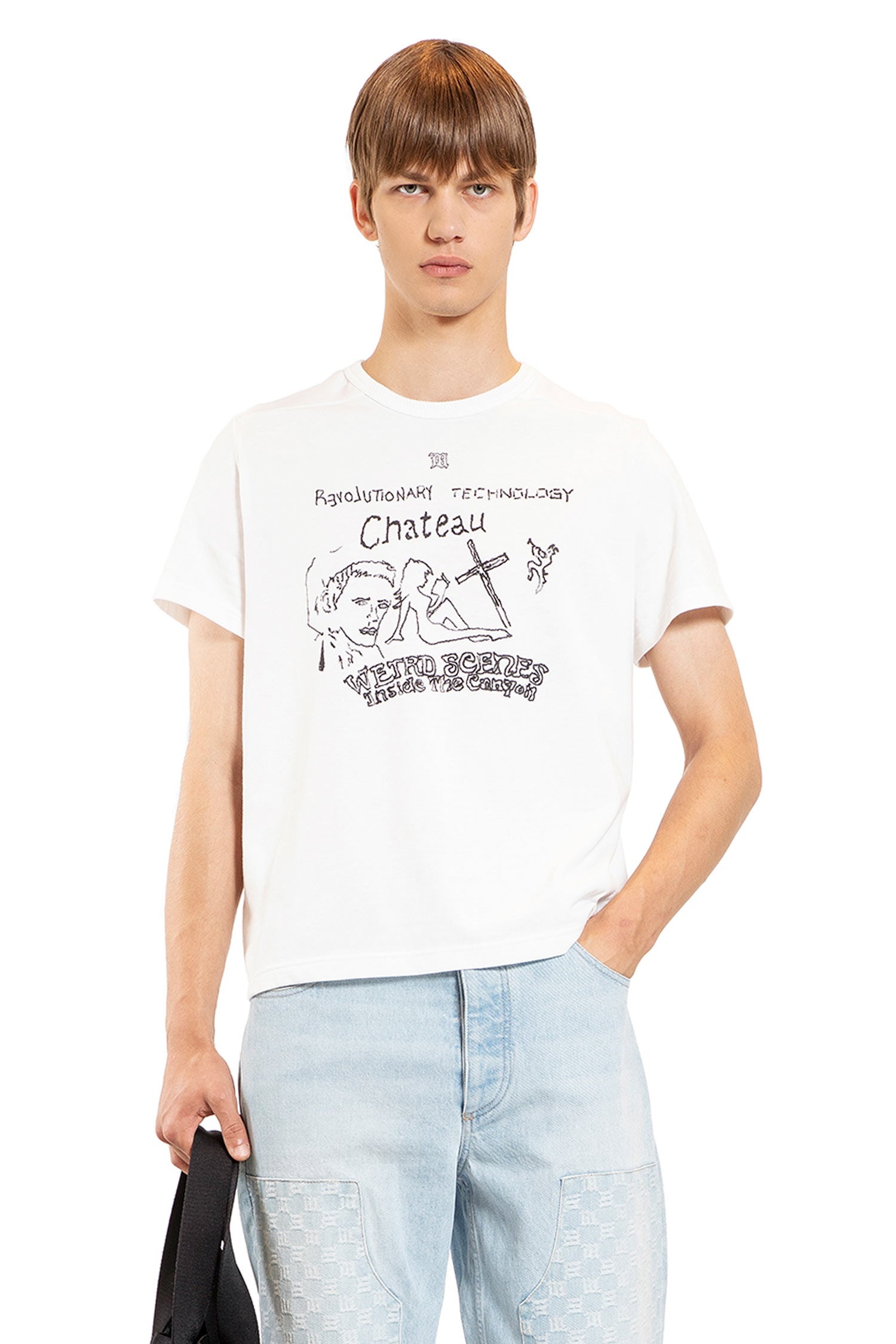 【MISBHV】Weird Scenes Small T-Shirt MISBHV Weird-Scenes-Small-T-Shirt | REVERSIBLE