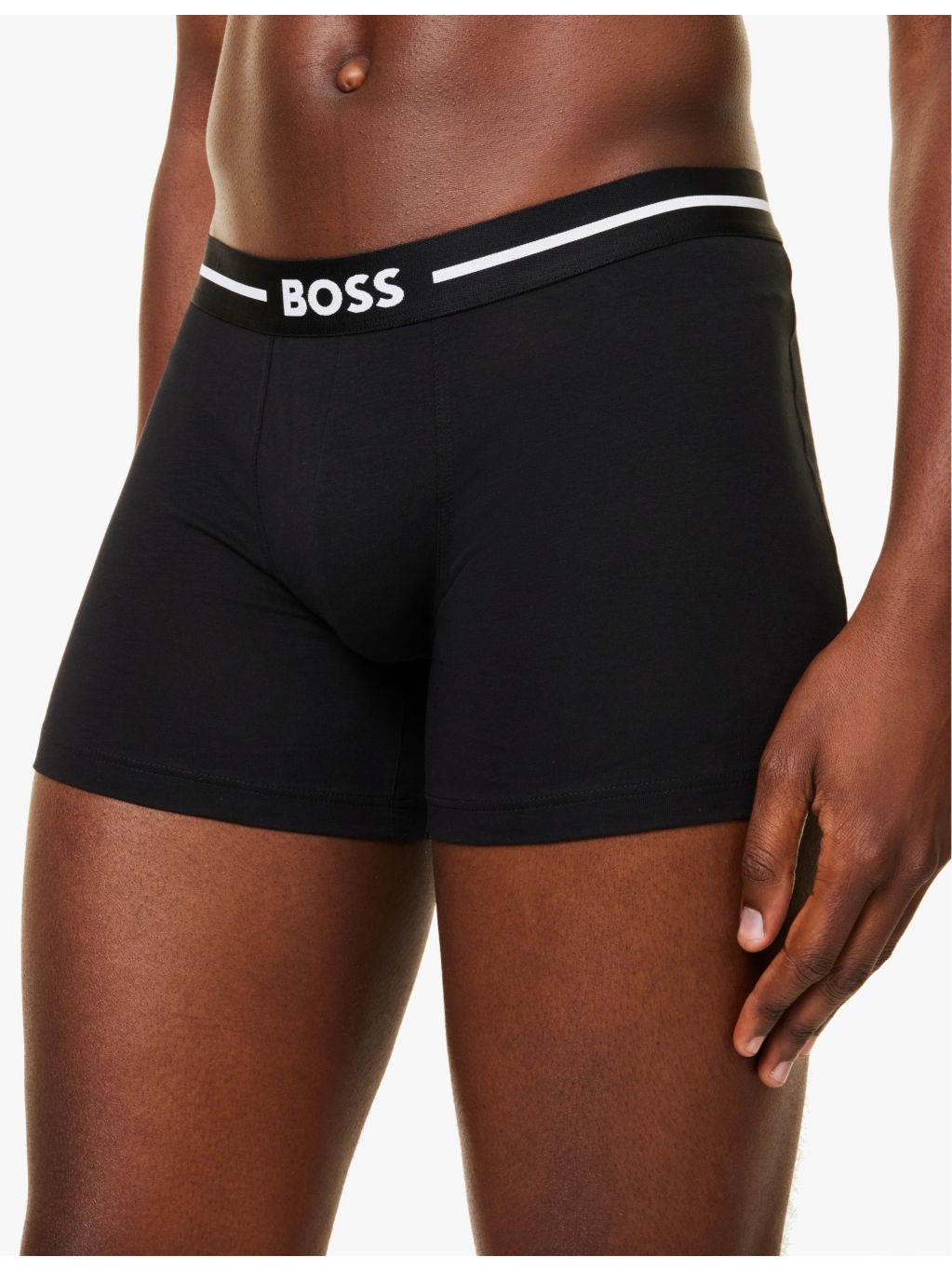 Branded waistband stretch-cotton boxer briefs - 4