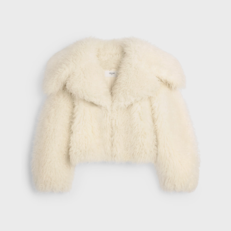 jacket IN fluffy wool 1