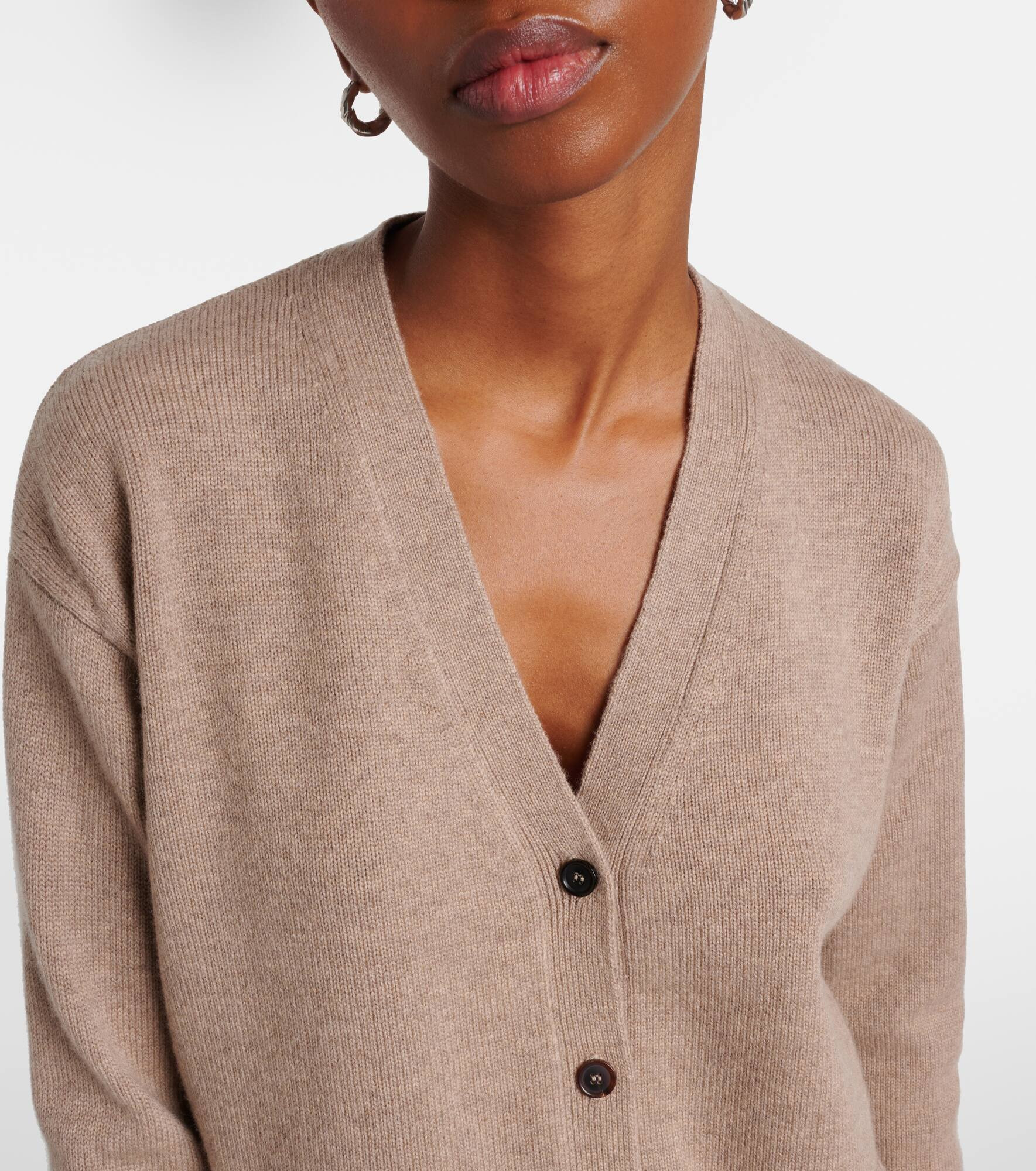 Cedro wool and cashmere cardigan - 4