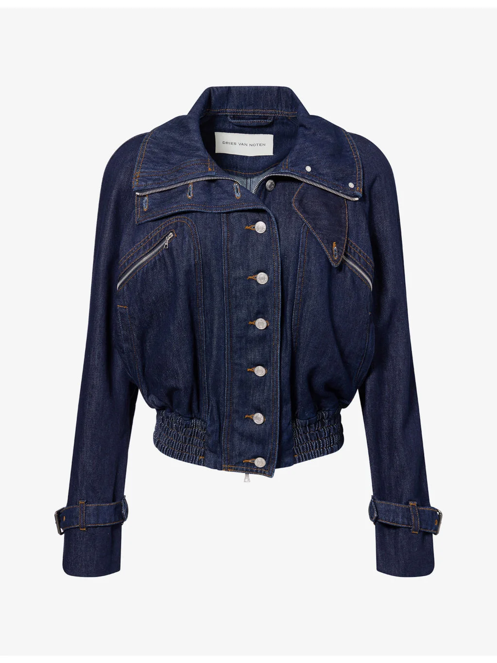 Vida Denim Bomber Jacket - 1