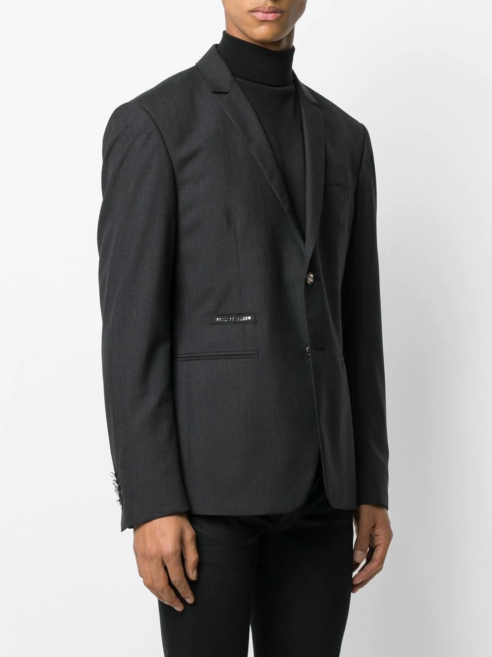 Istitutional single-breasted tailored blazer - 3