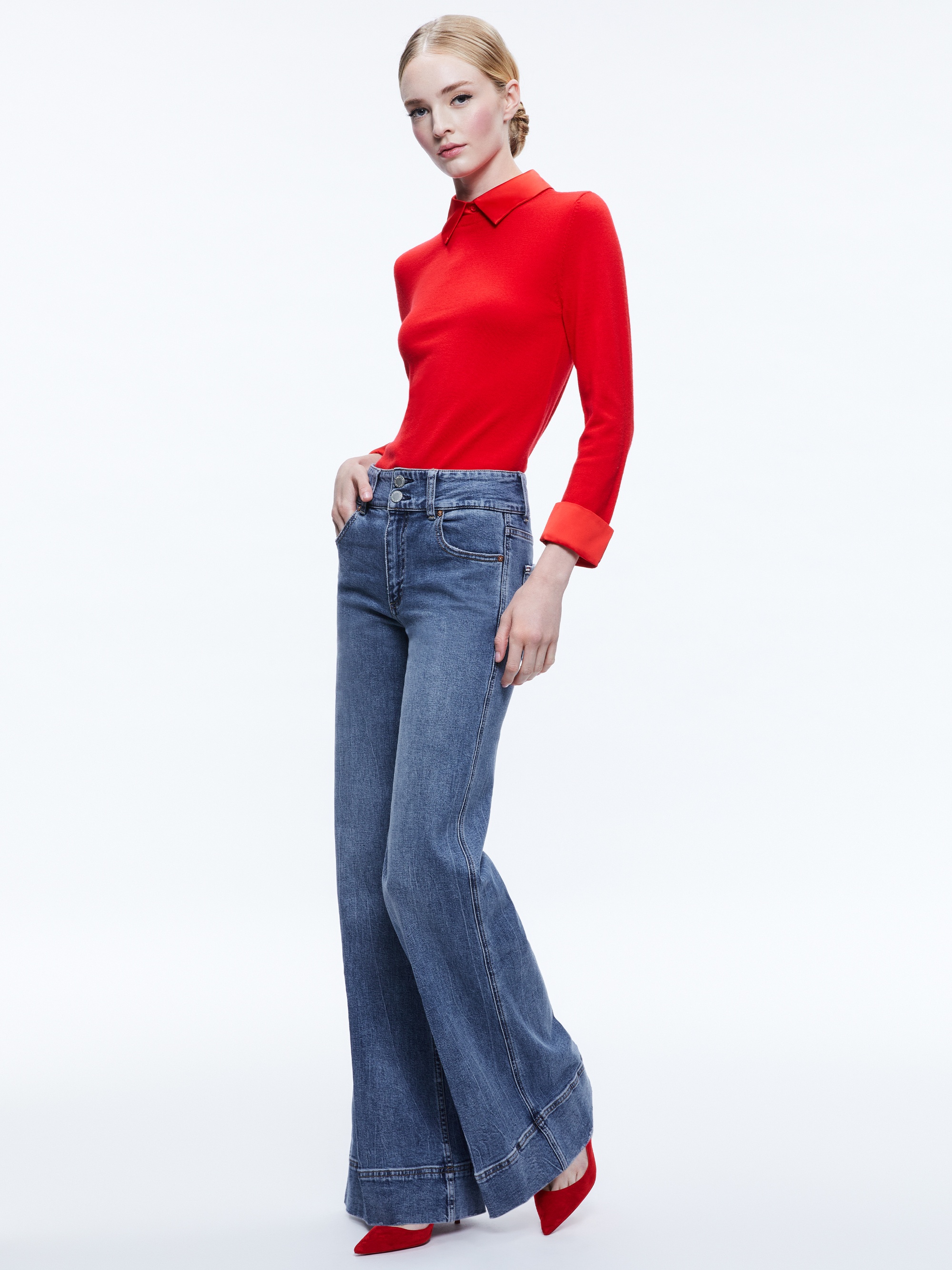 PORLA COLLARED SWEATER - 5
