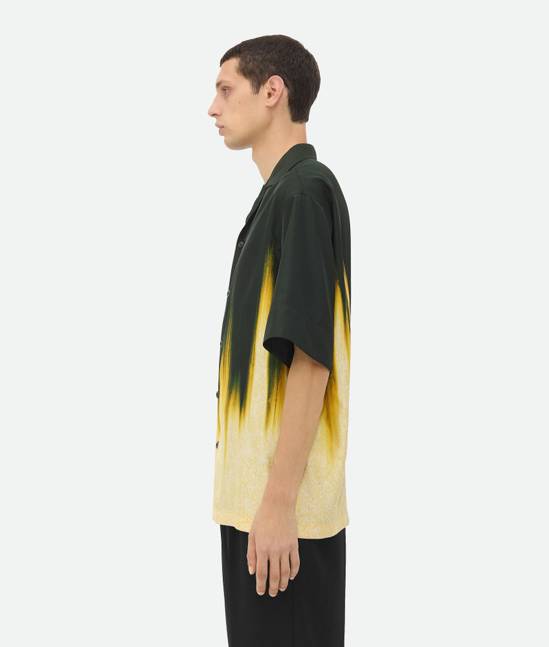 Bottega Veneta Viscose Degrade Petal Print Shirt outlook