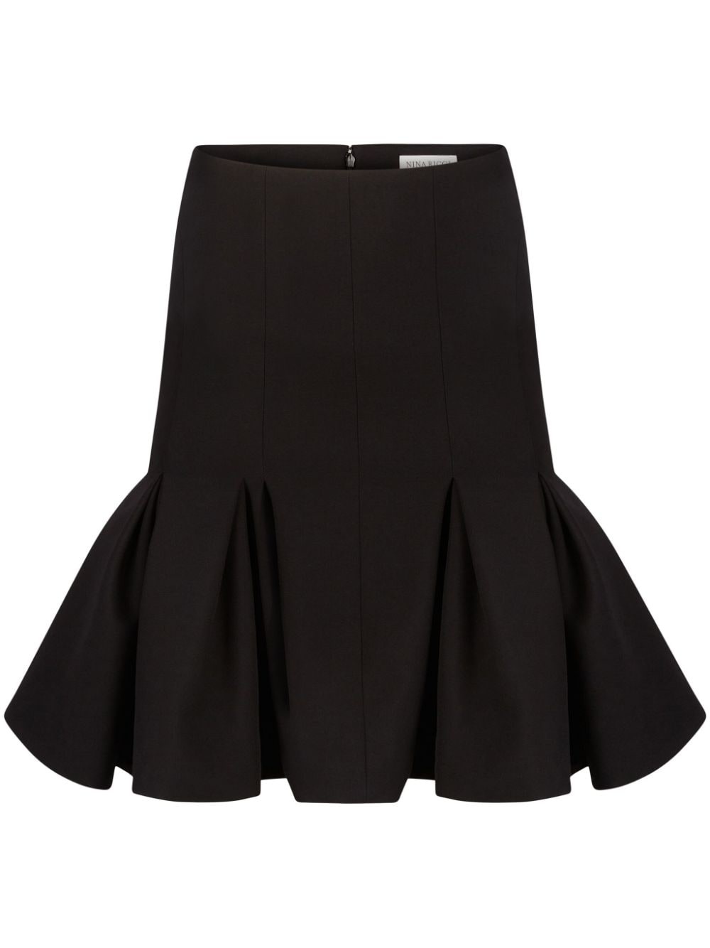 Peplum Mid Skirt - 1