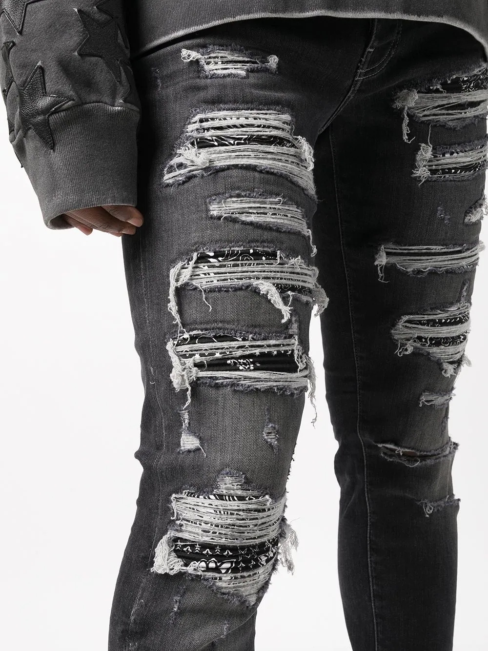 Bandana Thrasher distressed jeans - 5