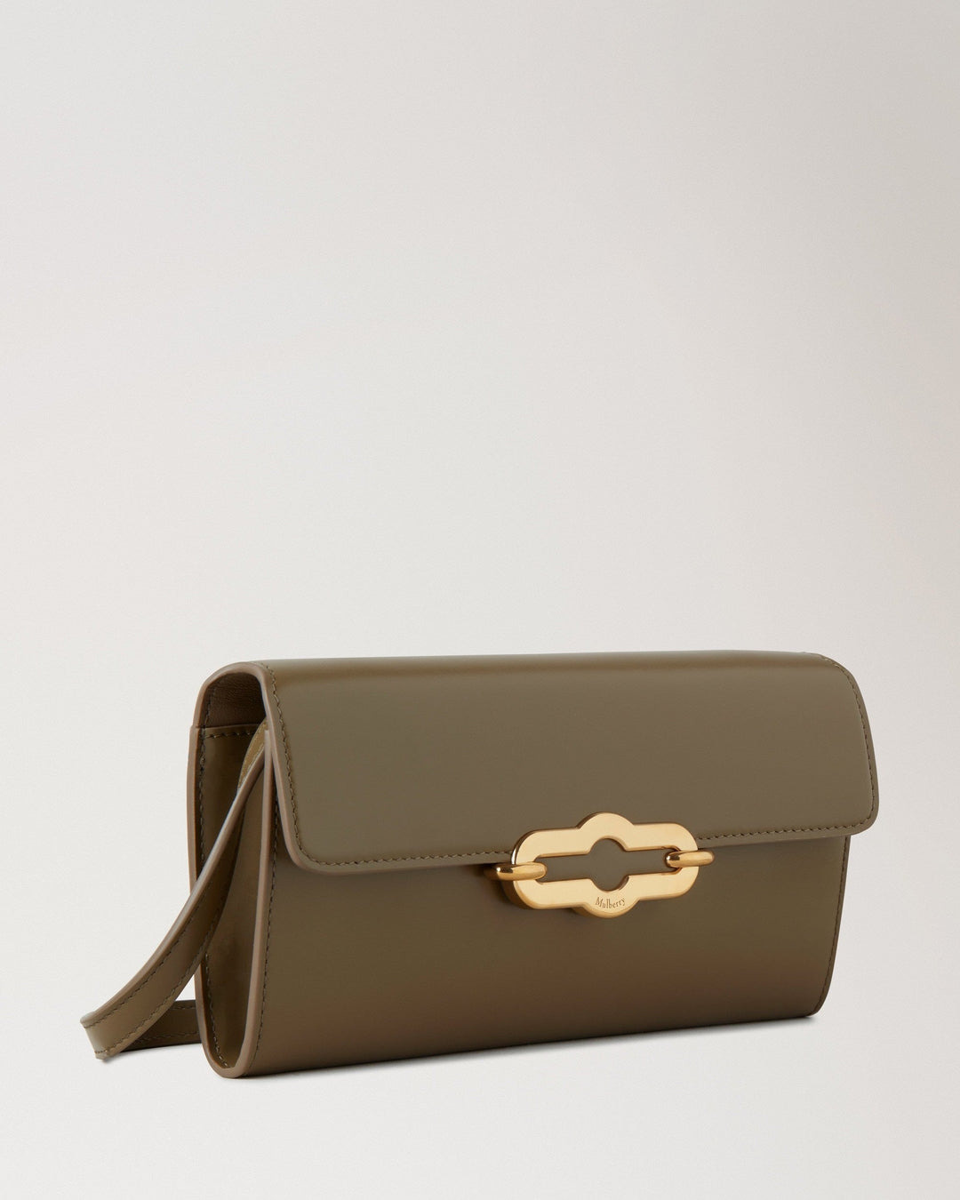 Pimlico Wallet On Strap Linen Green Super Lux Calf - 3