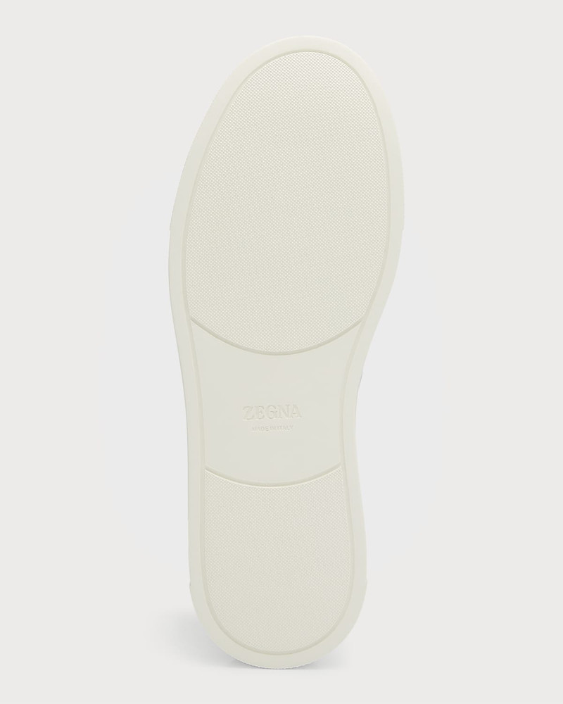 Men's Triple Stitch Suede Sneakers 7