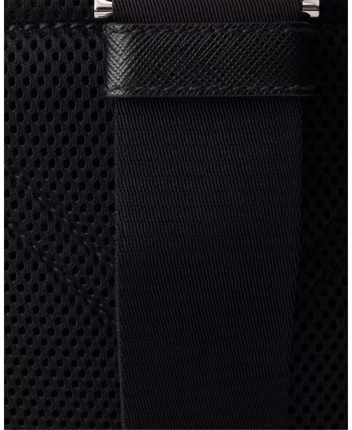 Re-Nylon And Saffiano Leather Backpack - 5