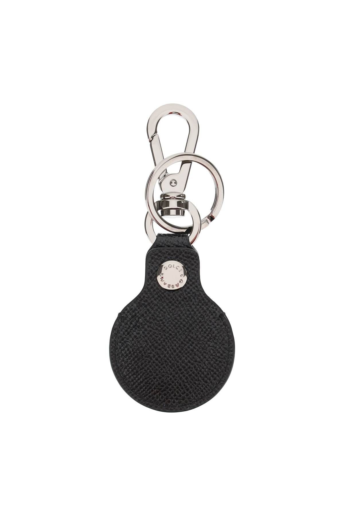 DAUPHINE LEATHER AIR TAG KEYRING - 2