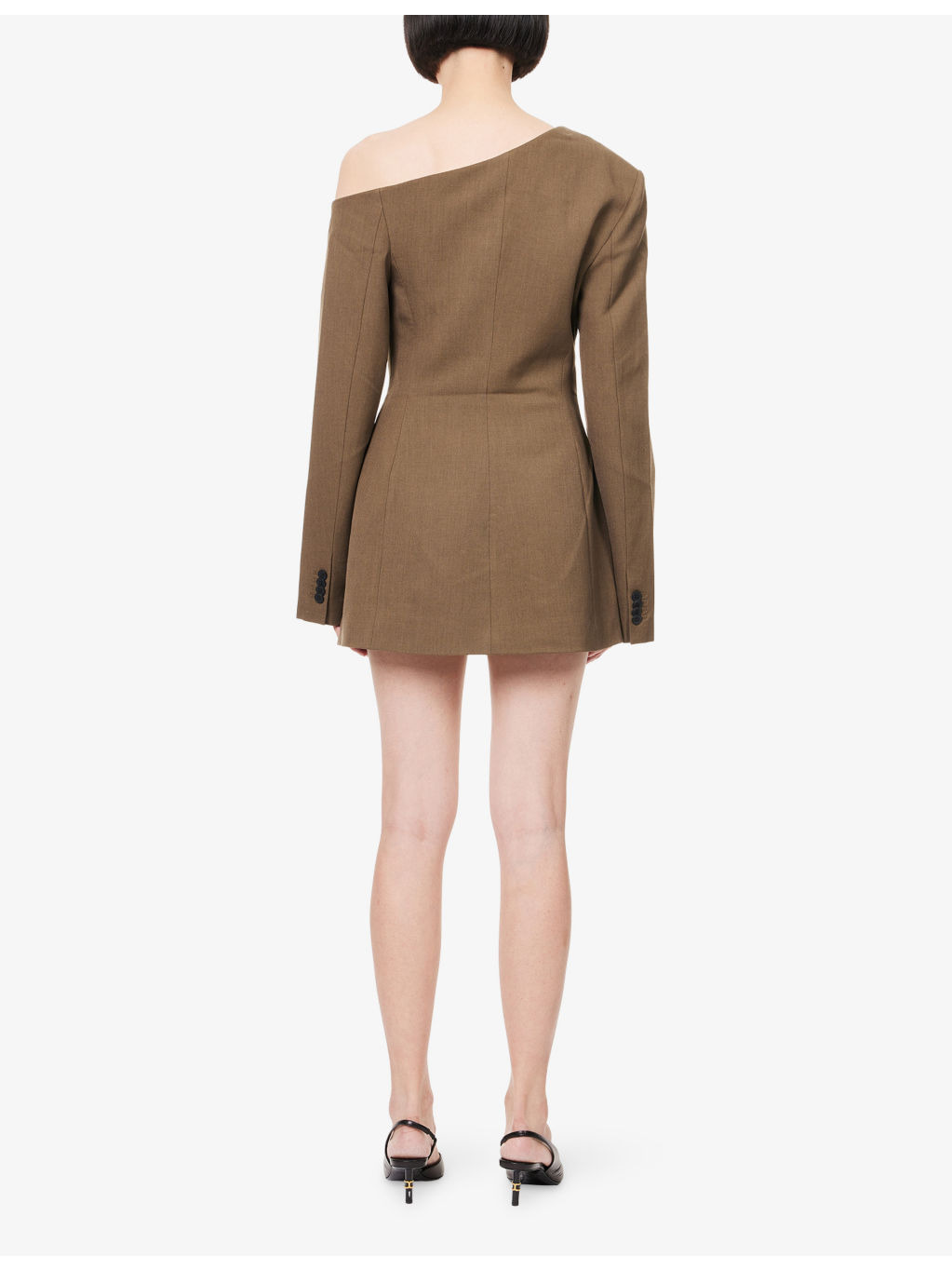 Sartoria Tailored Woven Mini Dress - 4