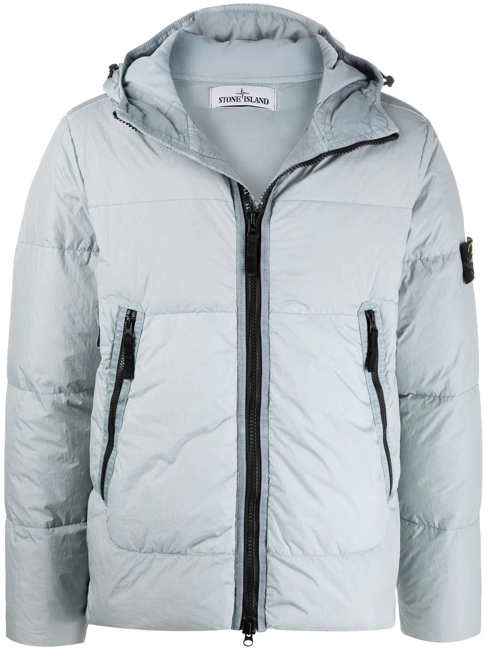 hooded padded jacket - 1