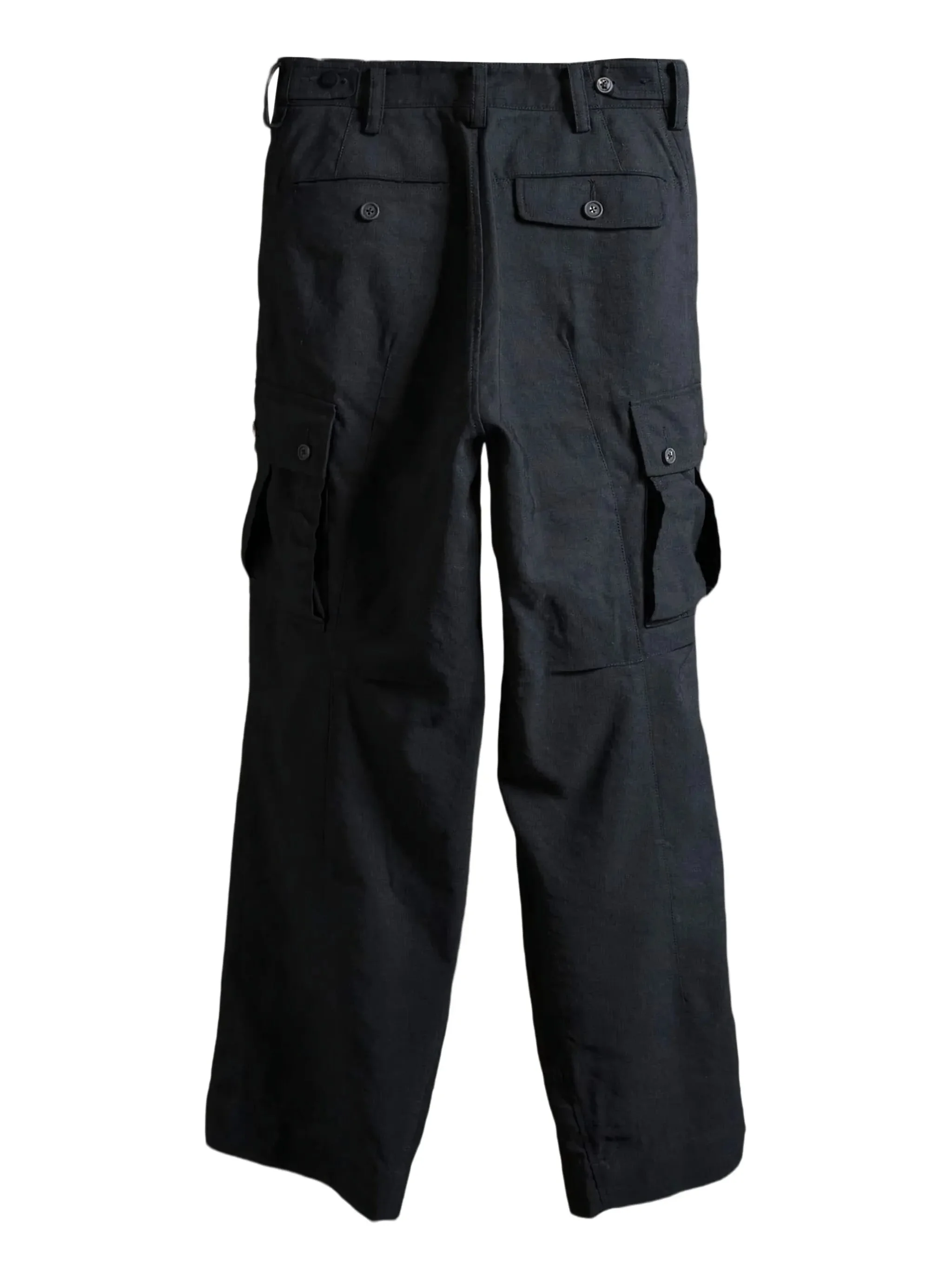 Ziggy Chen Pleated Cargo Pants - 1