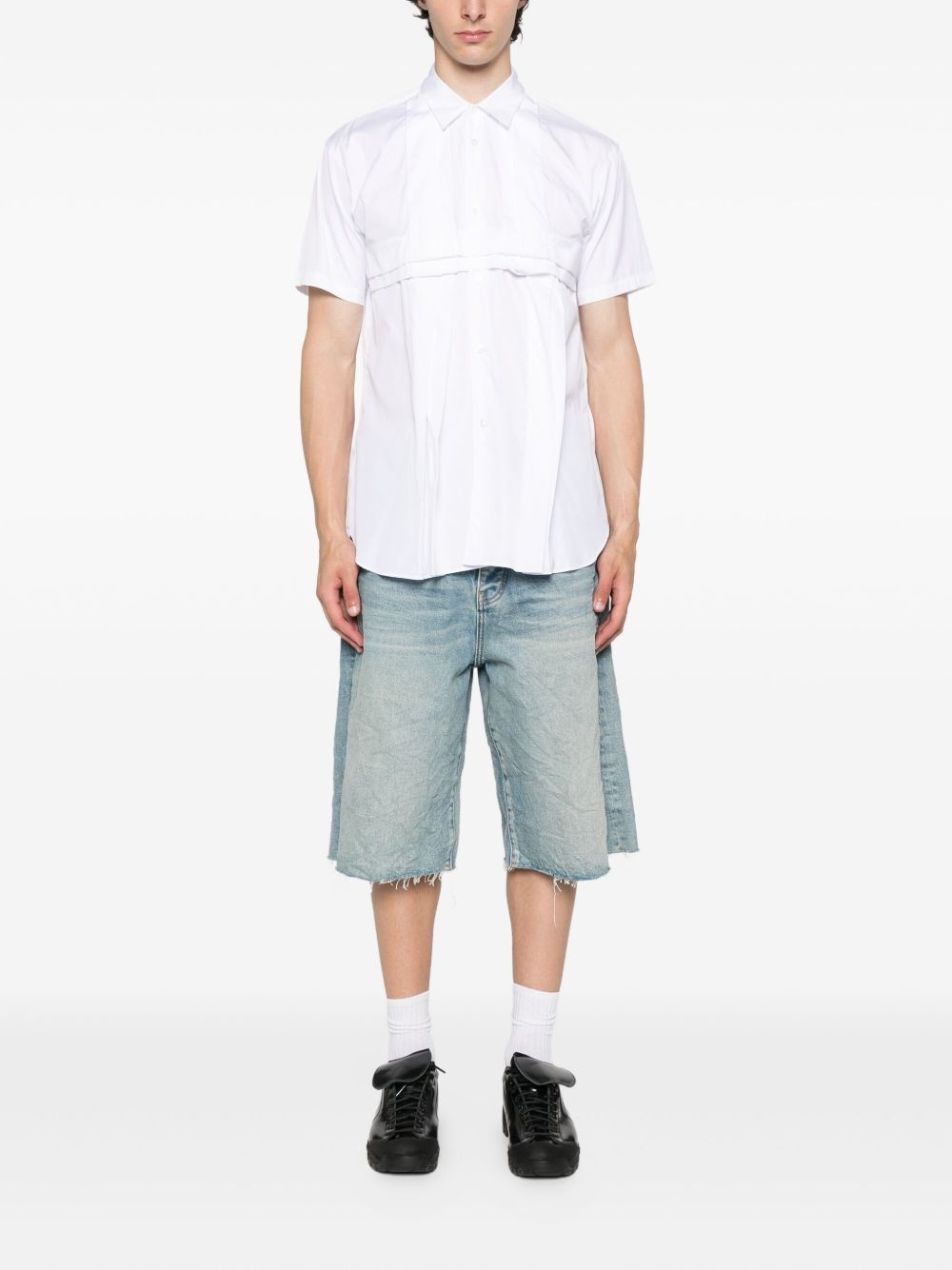 short-sleeve cotton shirt - 2