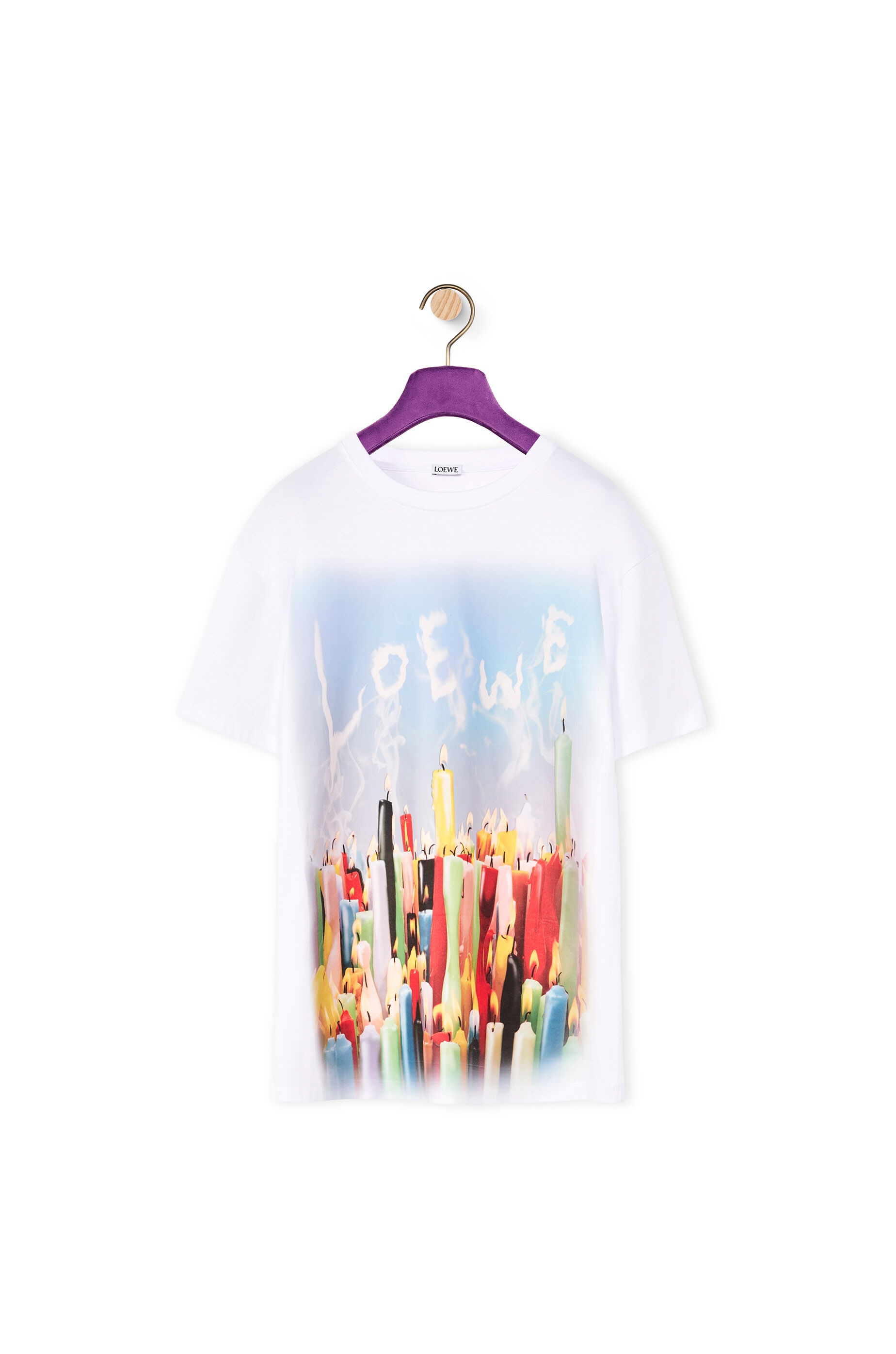 Candles T-shirt in cotton - 1